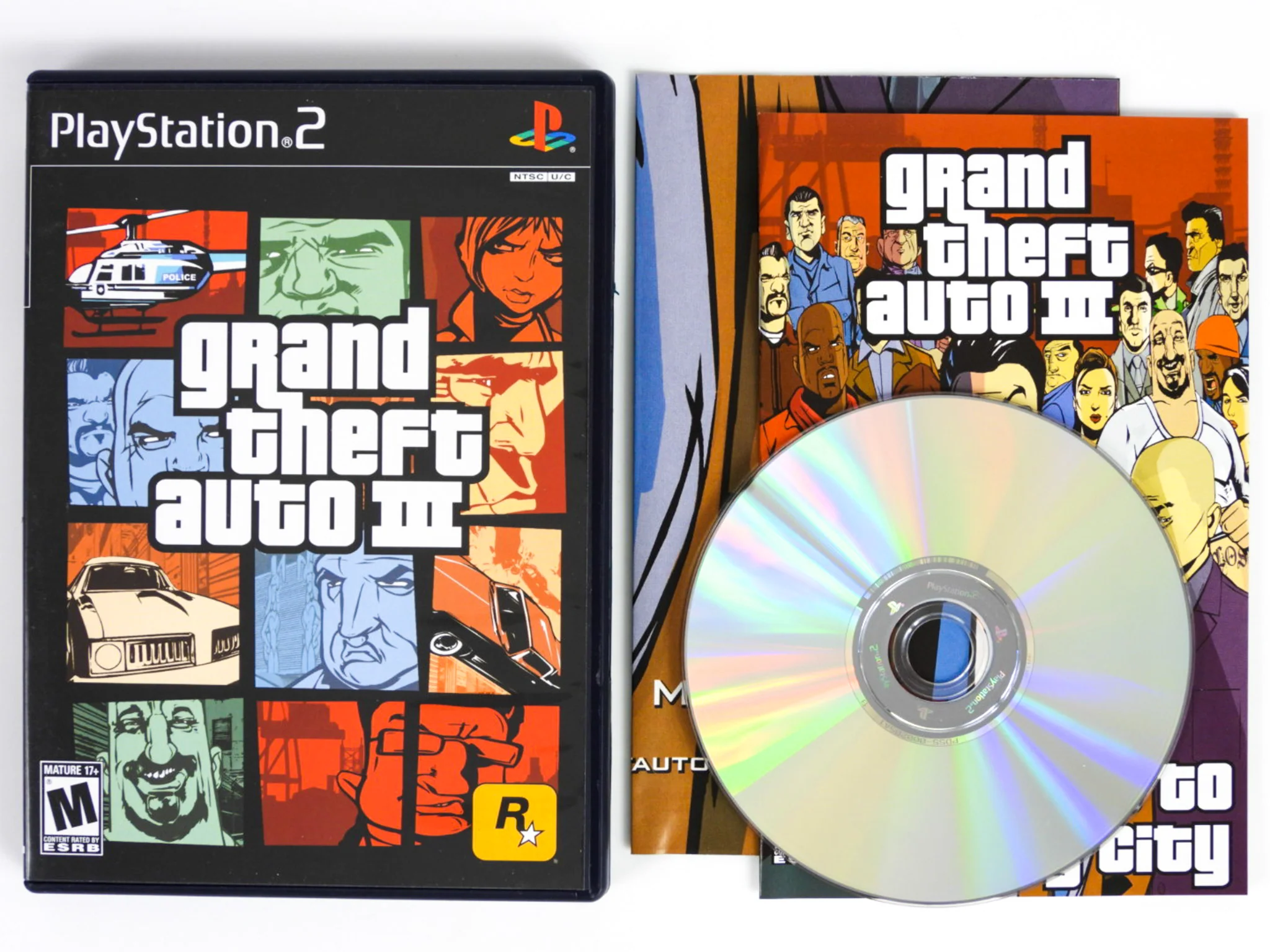 Grand Theft Auto Trilogy (PlayStation 2 / PS2) - Image 2