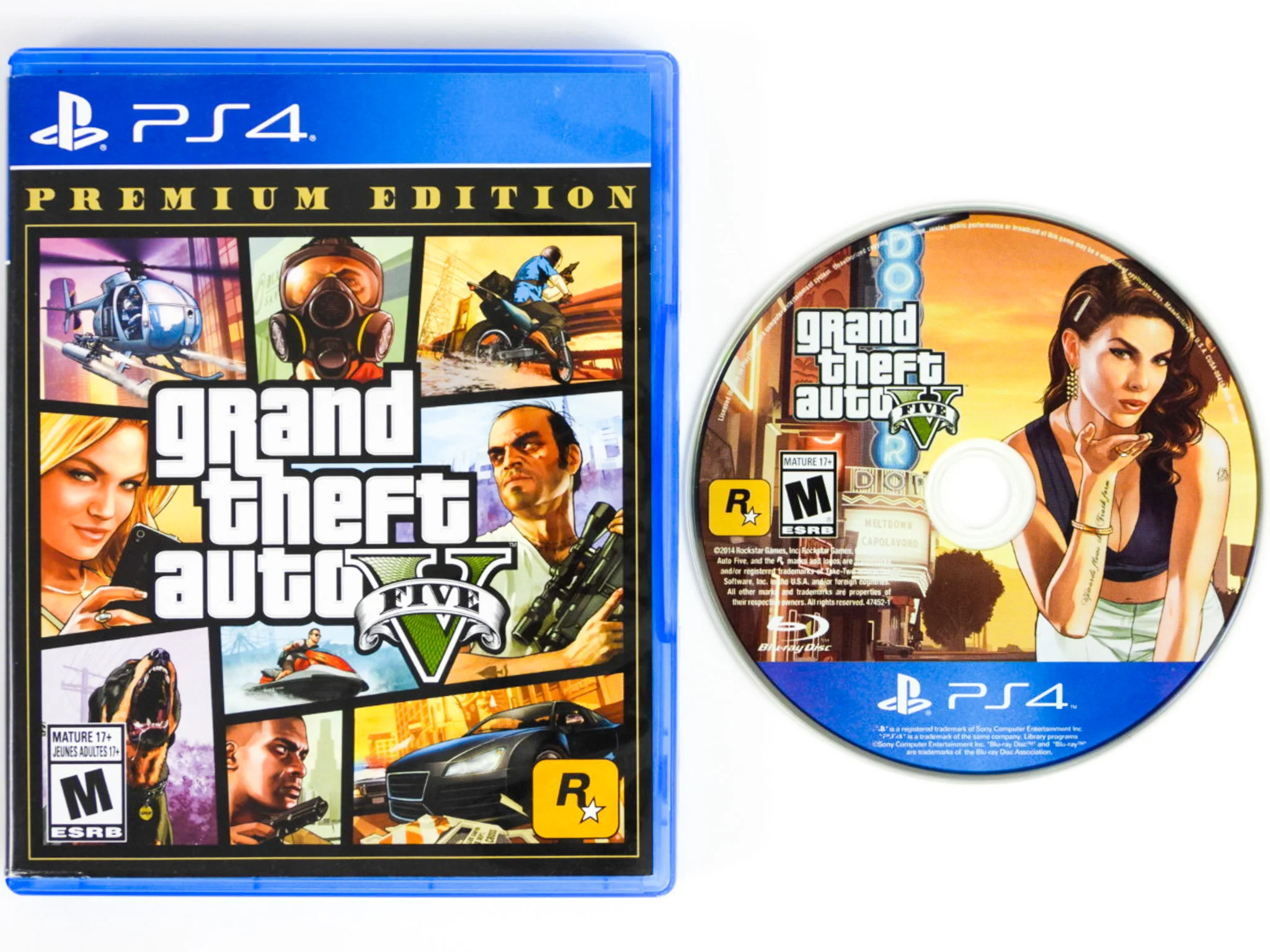 Grand Theft Auto V 5 [Premium Edition] (PlayStation 4 / PS4) - Image 3