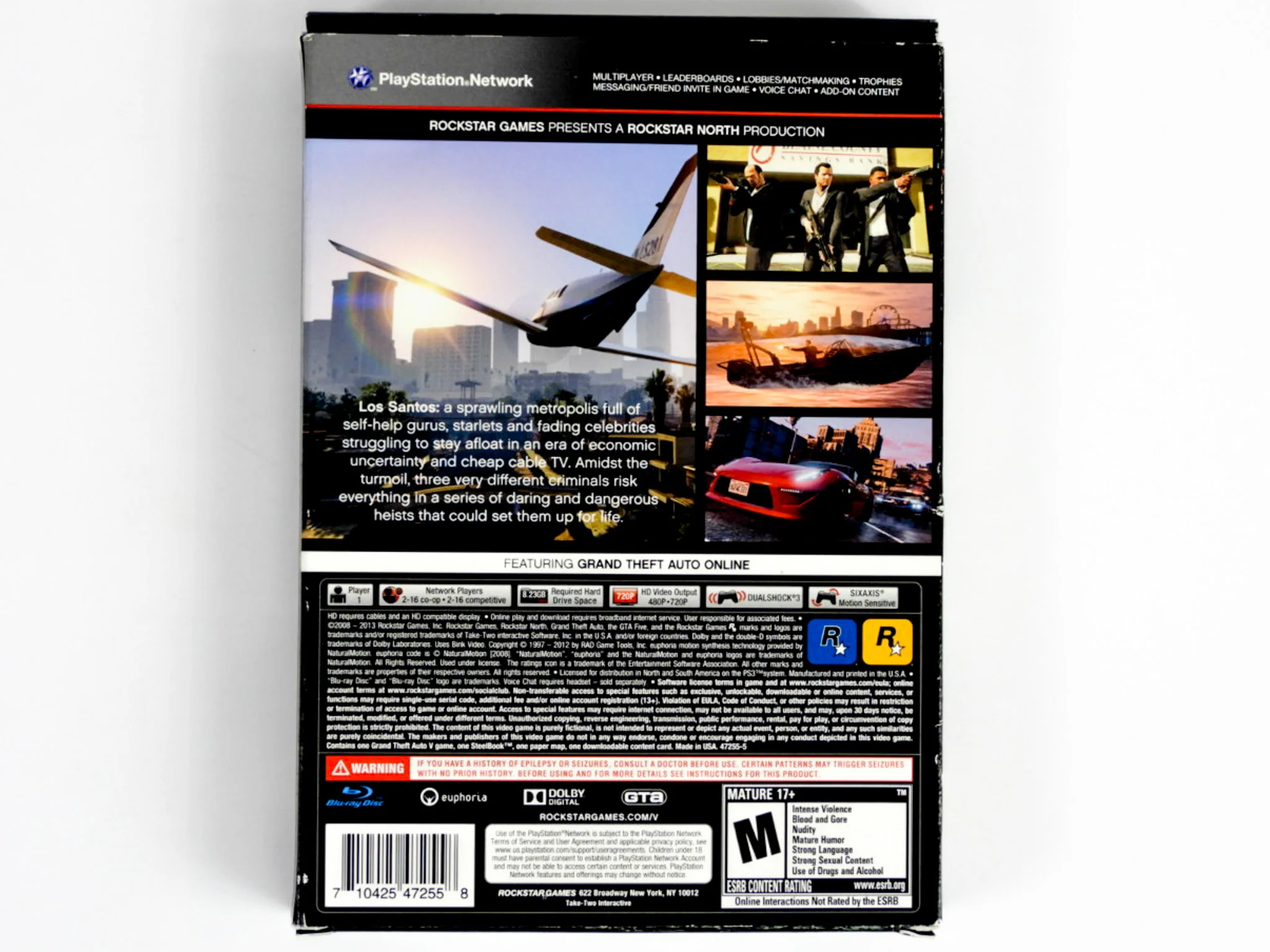 Grand Theft Auto V 5 [Steelbook] [Special Edition] (PlayStation 3 / PS3) - Image 2