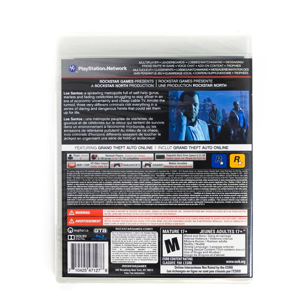 Grand Theft Auto V 5 (PlayStation 3 / PS3) - Image 2