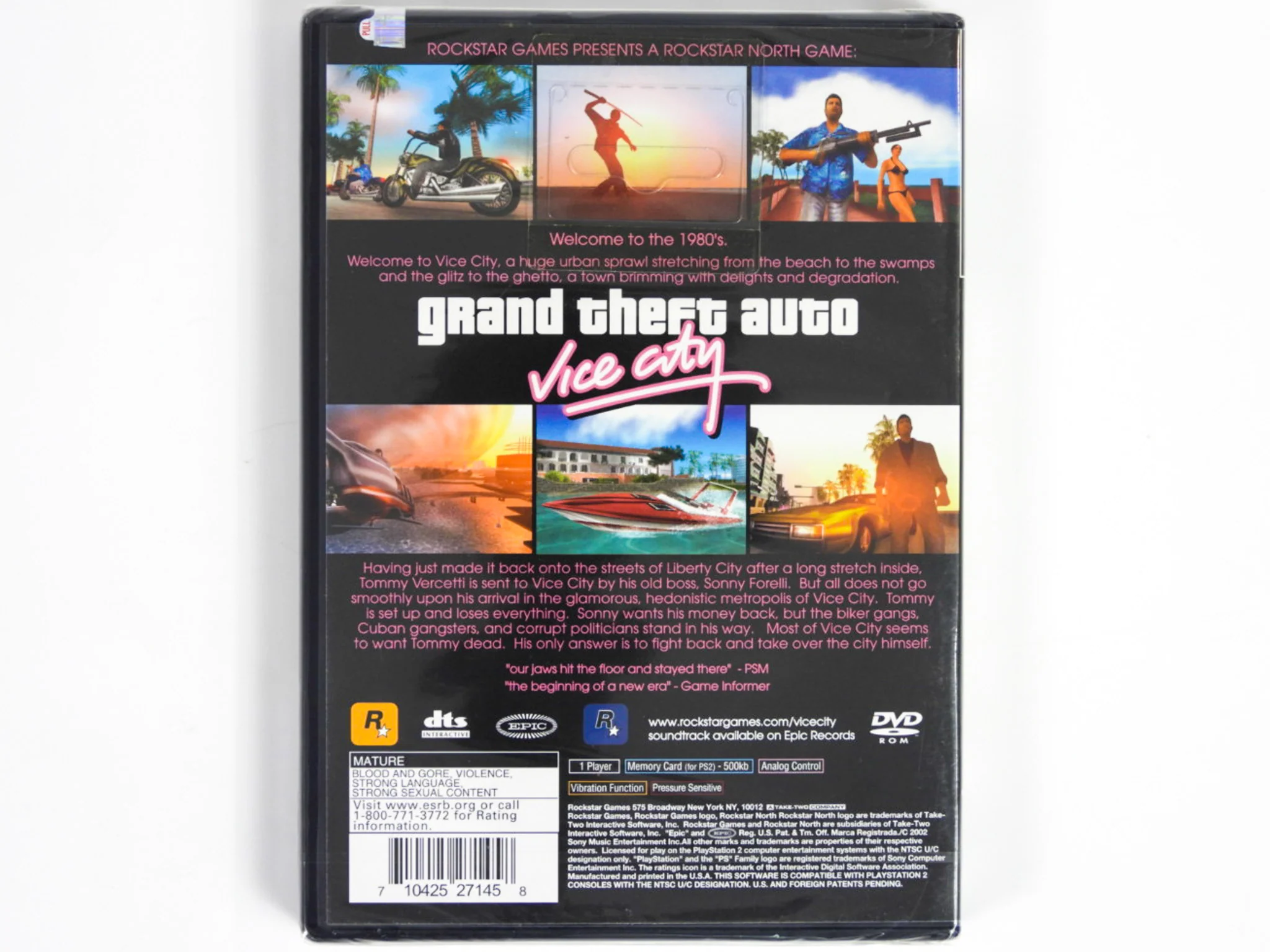 Grand Theft Auto Vice City (PlayStation 2 / PS2) - Image 2