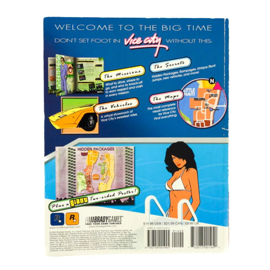 GTA Grand Theft Auto: Vice City [Signature Series] [Brady Games] (Game Guide) - Image 2