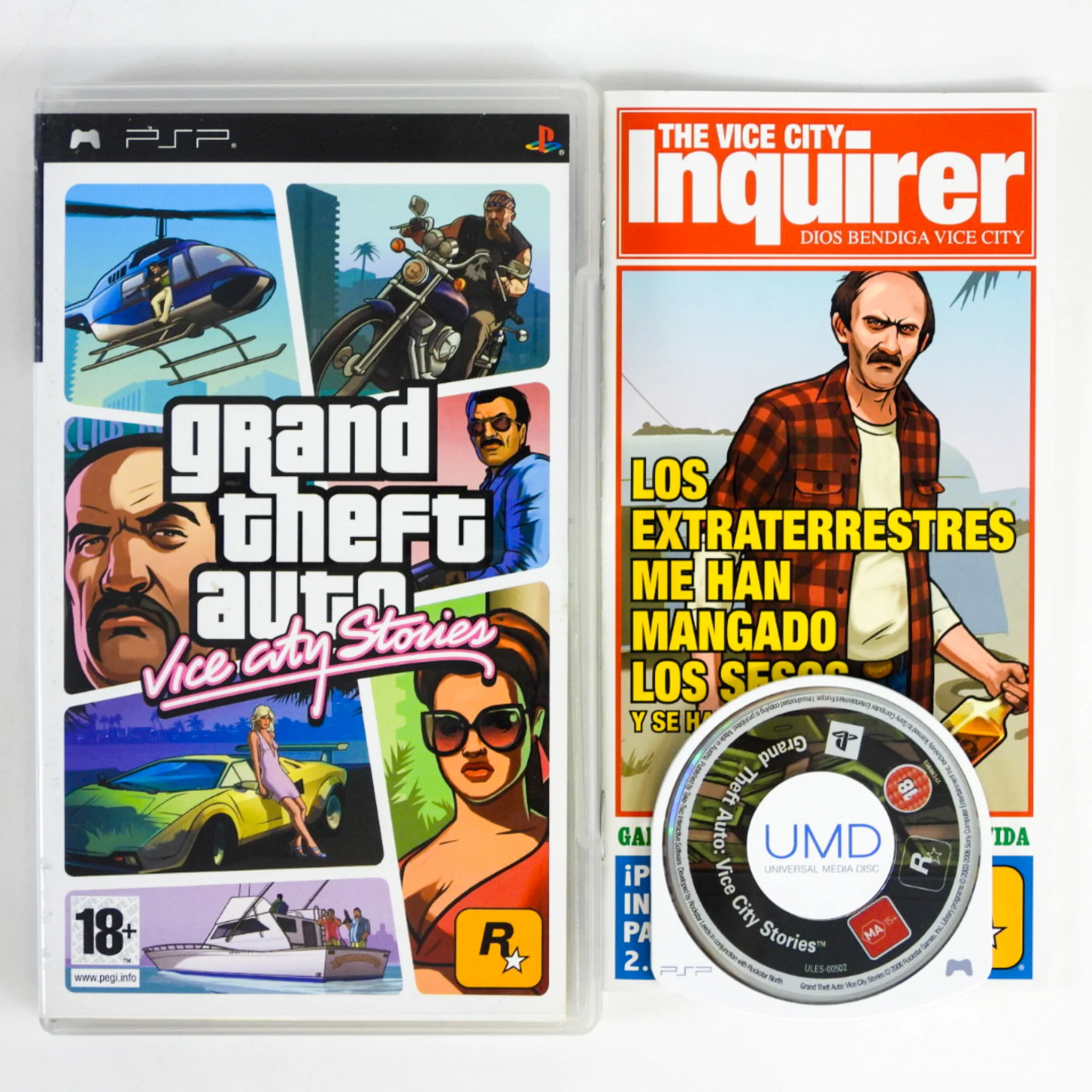 Grand Theft Auto Vice City Stories [PAL] (PlayStation Portable / PSP)