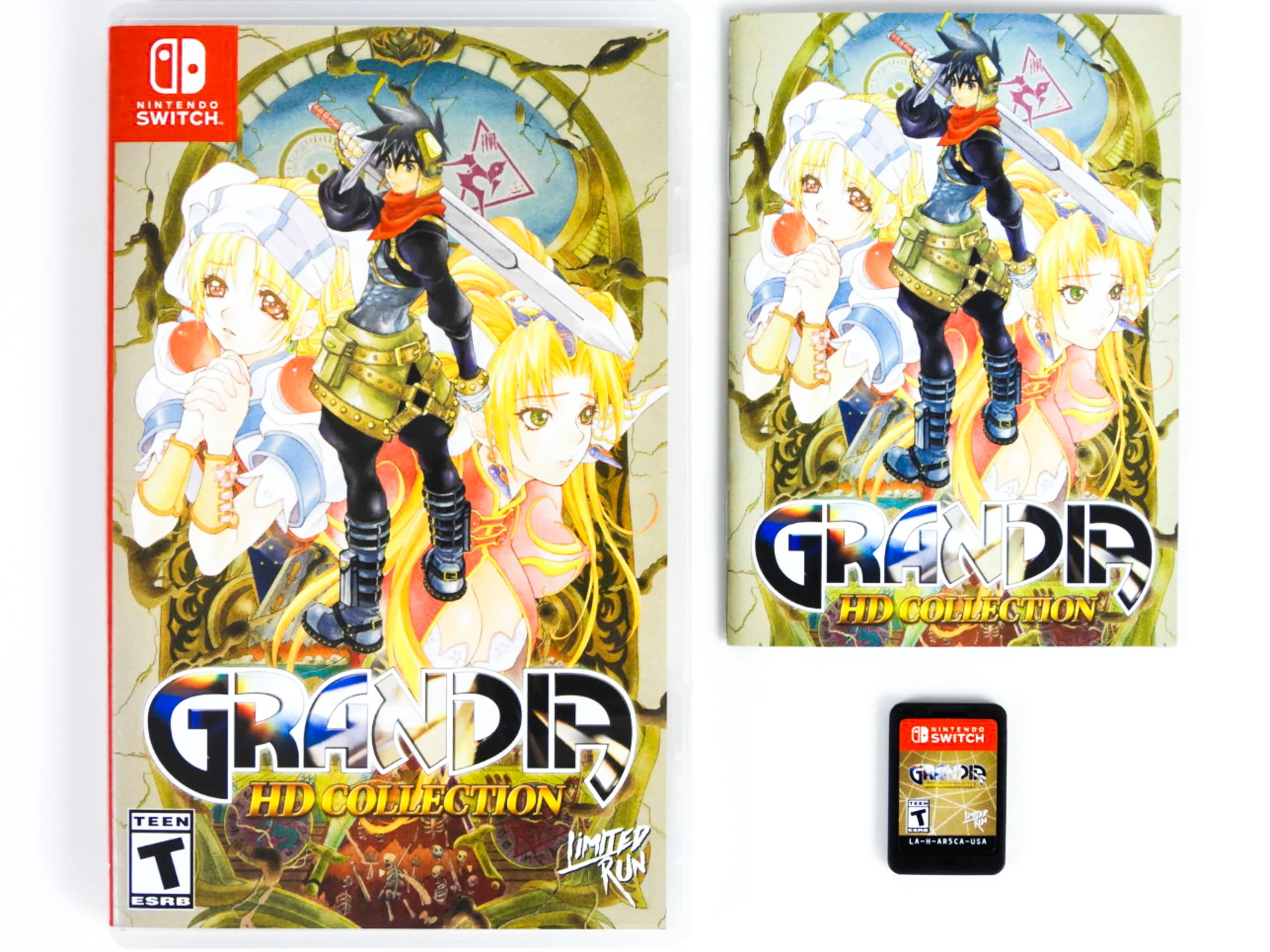 Grandia HD Collection [Reversible Cover] [Limited Run Games] (Nintendo Switch)