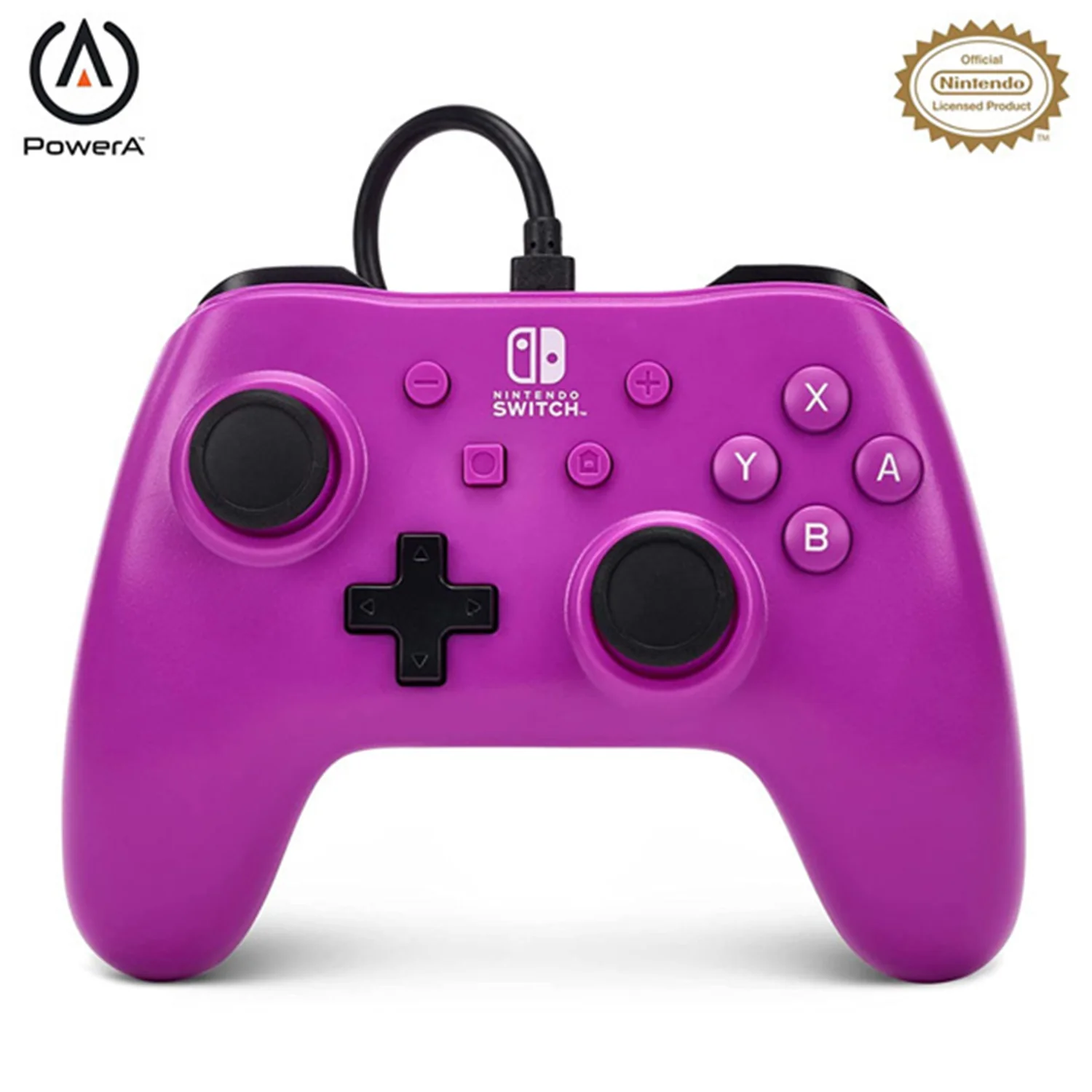 Grape Purple Wired Controller [PowerA] (Nintendo Switch) - Image 2