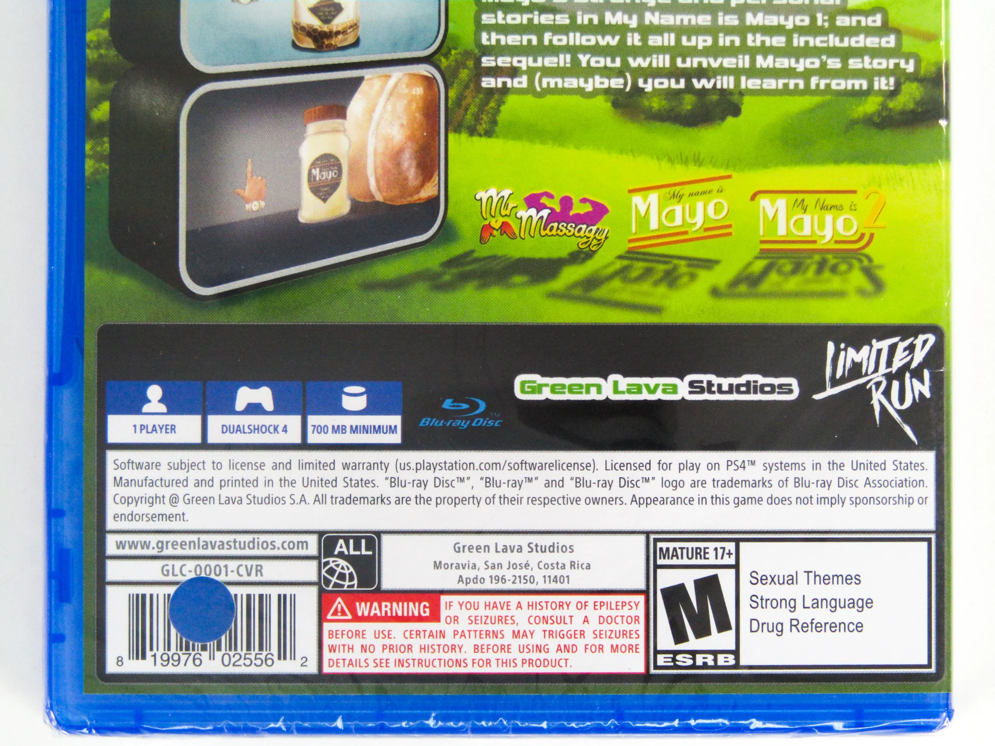 Green Lava Studios Volume 1 [Limited Run Games] (PlayStation 4 / PS4) - Image 2