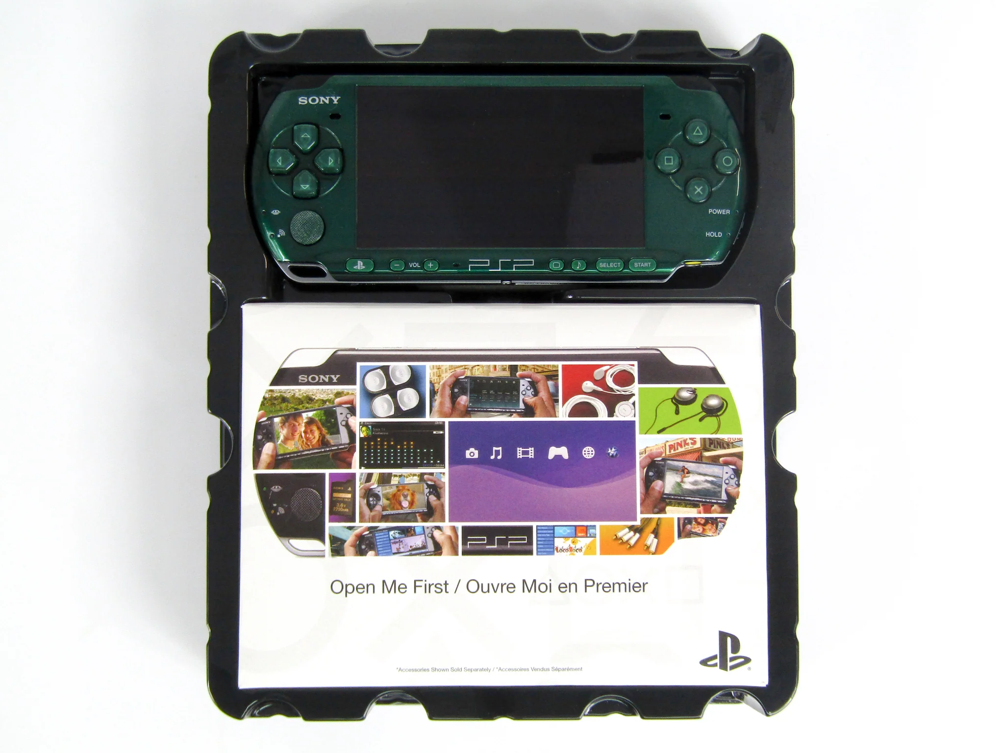 PlayStation Portable System [PSP-3000] [Metal Gear Limited Edition] Green (PSP) - Image 3