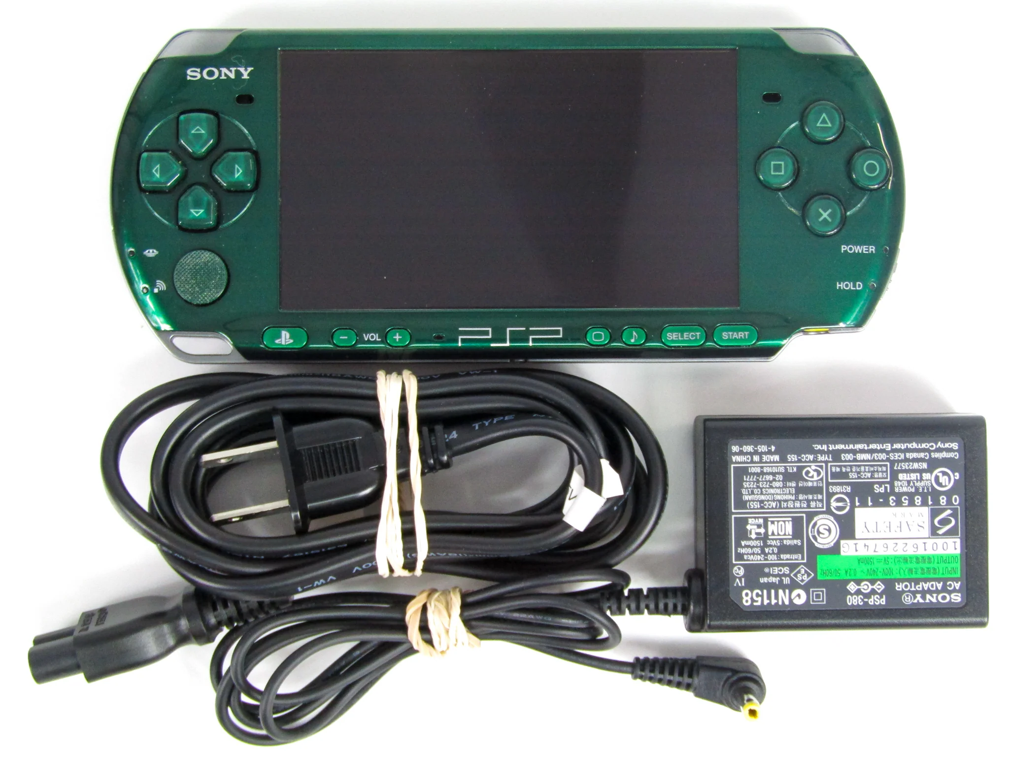 PlayStation Portable System [PSP-3000] [Metal Gear Limited Edition] Green (PSP) - Image 5