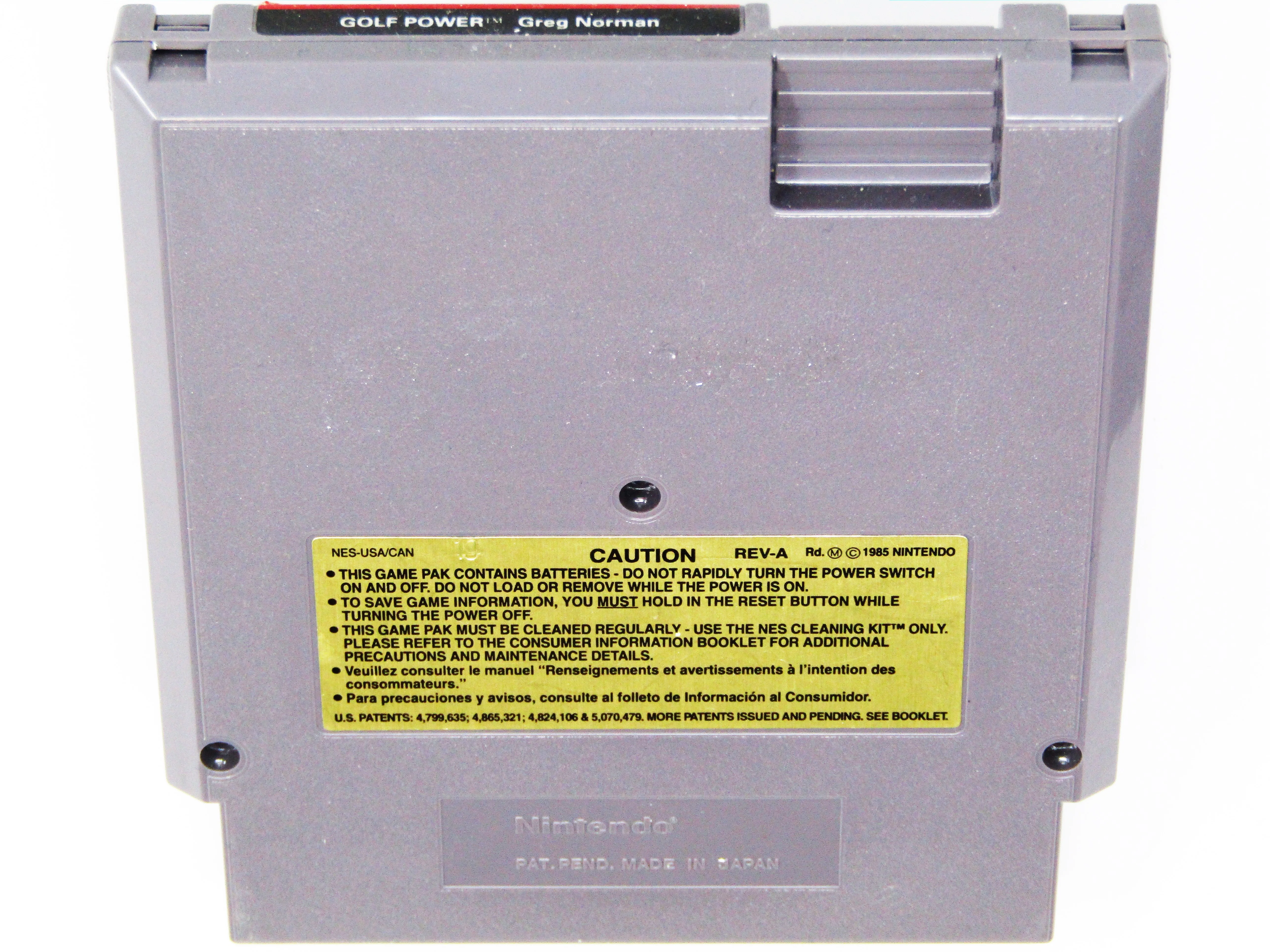 Greg Norman's Golf Power (Nintendo / NES) - Image 14