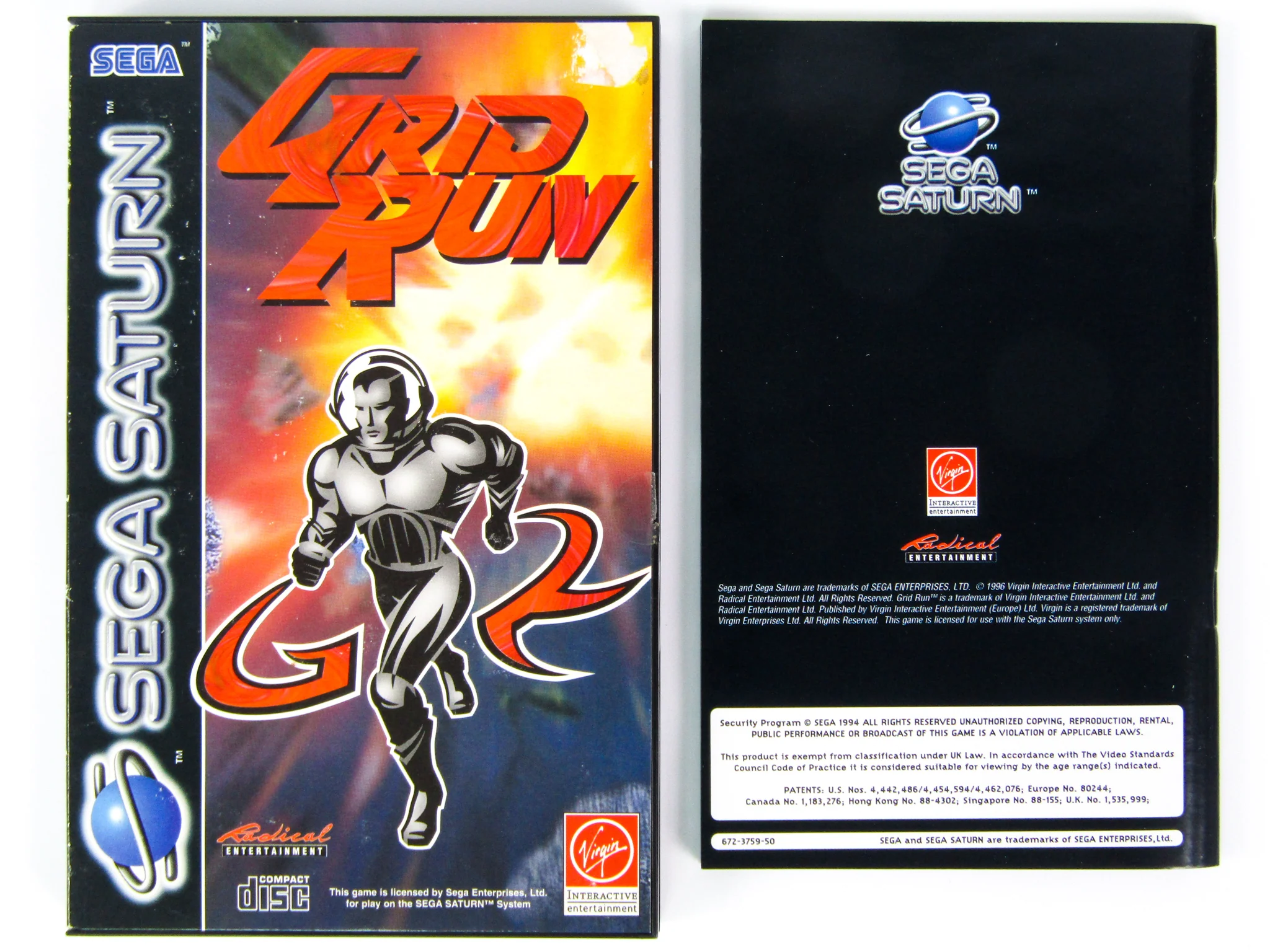 Grid Runner [PAL] (Sega Saturn) - Image 3