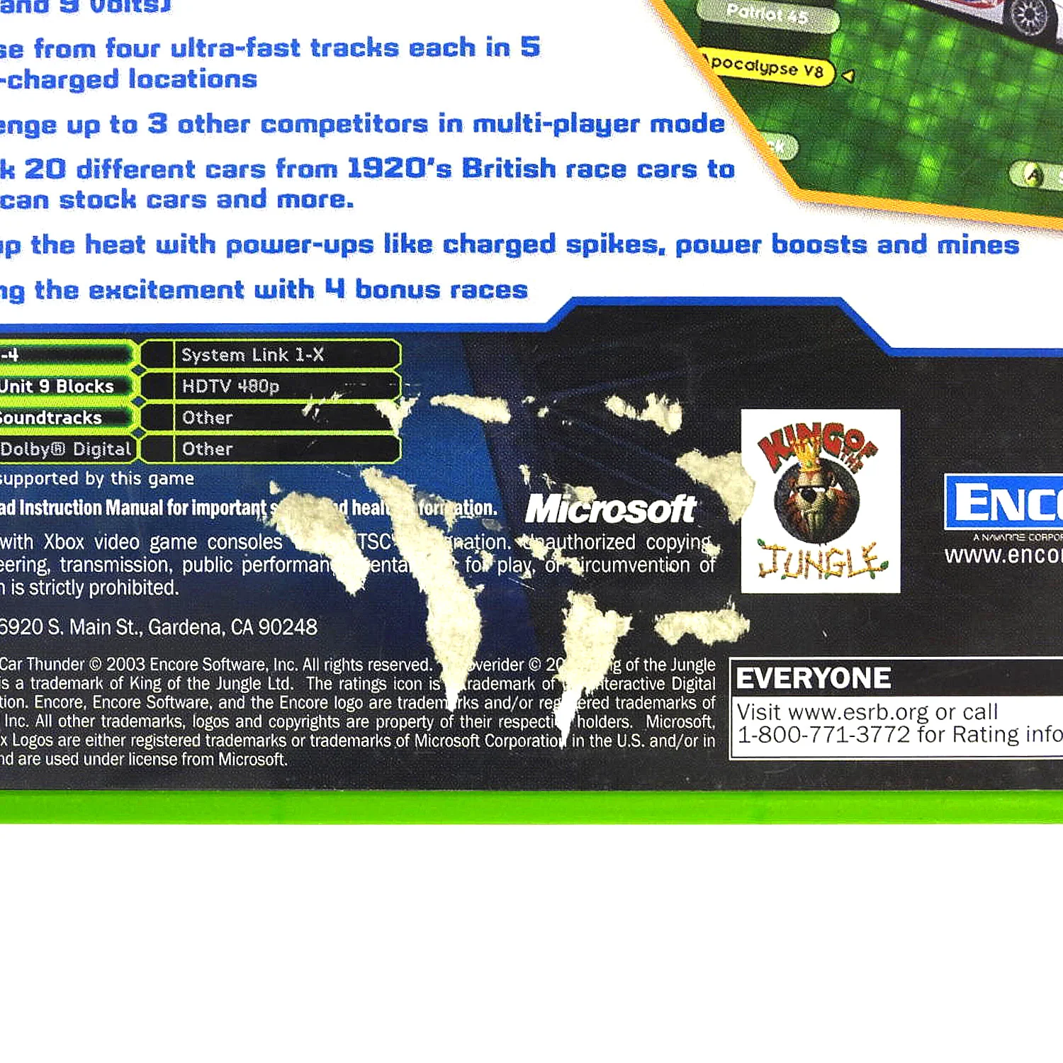 Grooverider Slot Car Thunder (Xbox) - Image 3