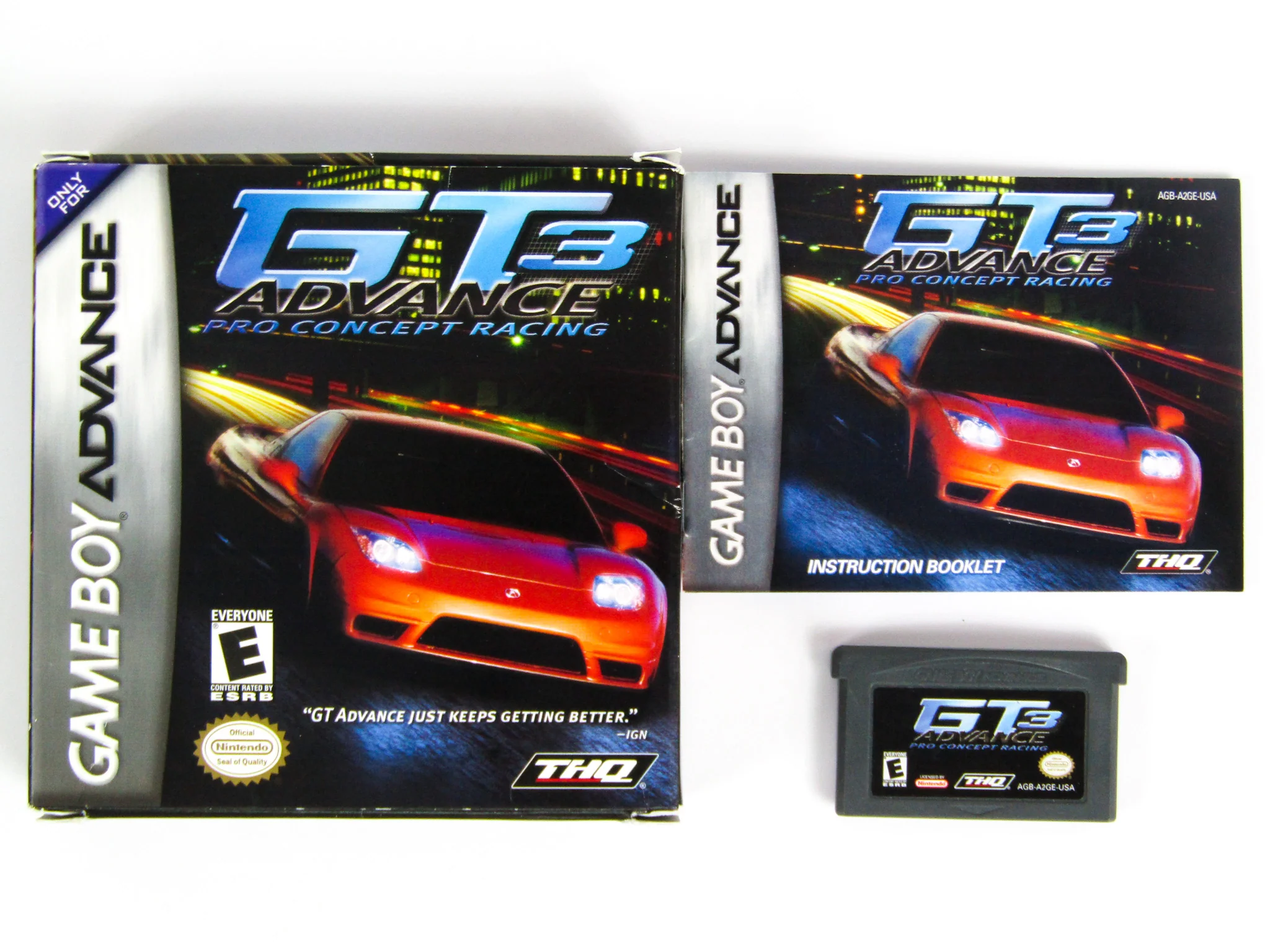 GT Advance 3 Pro Concept Racing (Nintendo Game Boy Advance / GBA)