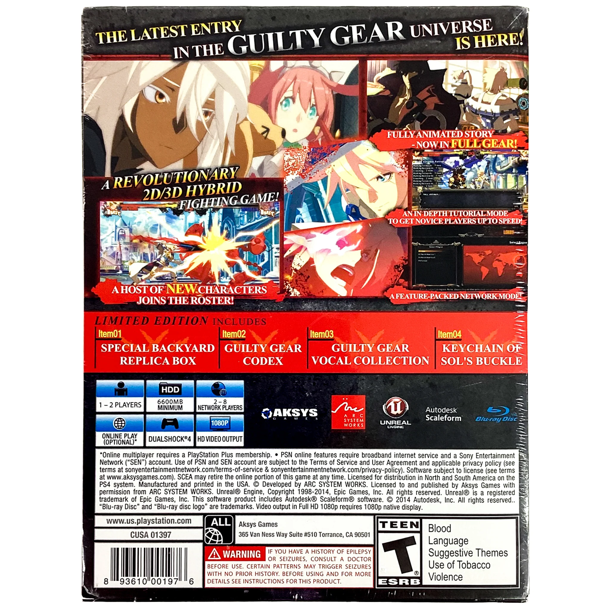 Guilty Gear Xrd: Sign [Limited Edition] (PlayStation 4 / PS4) - Image 2