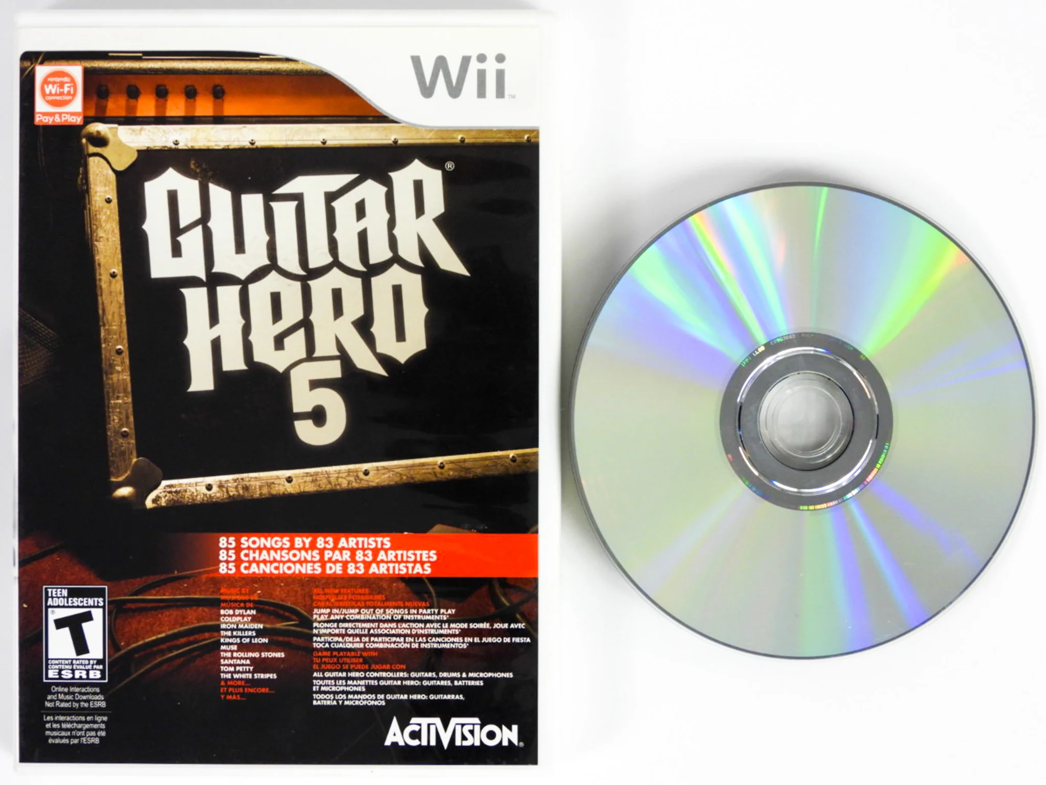 Guitar Hero 5 [Game Only] (Nintendo Wii) - Image 4