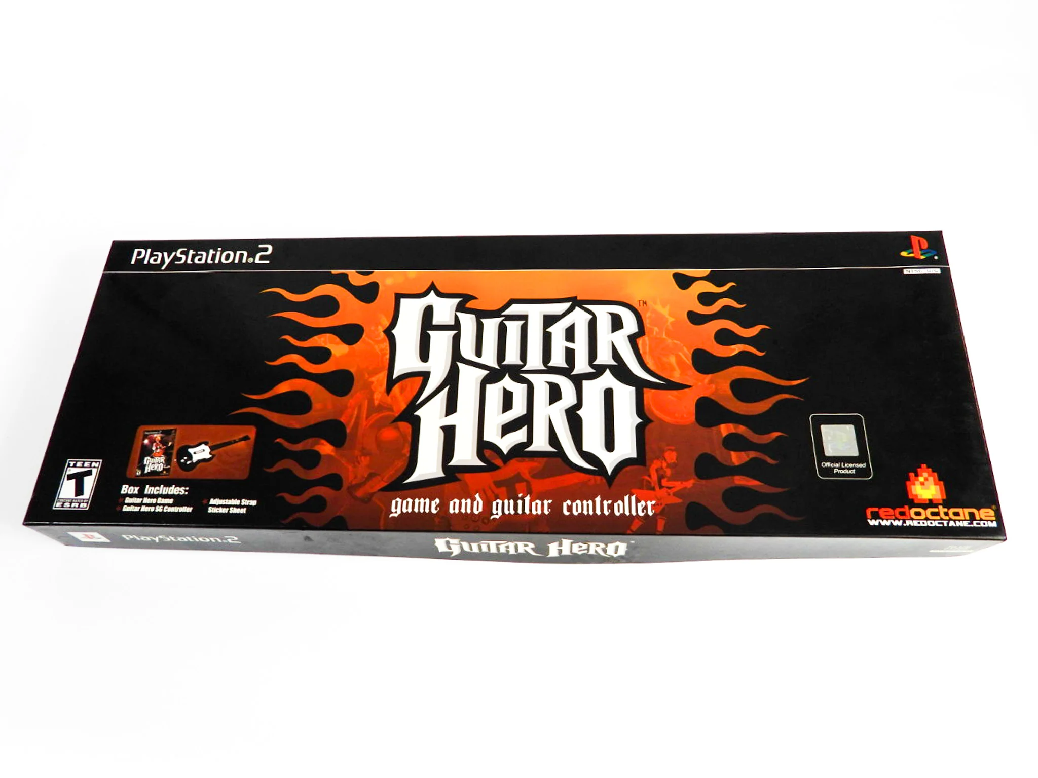 Guitar Hero [Guitar Bundle] (PlayStation 2 / PS2) - Image 2