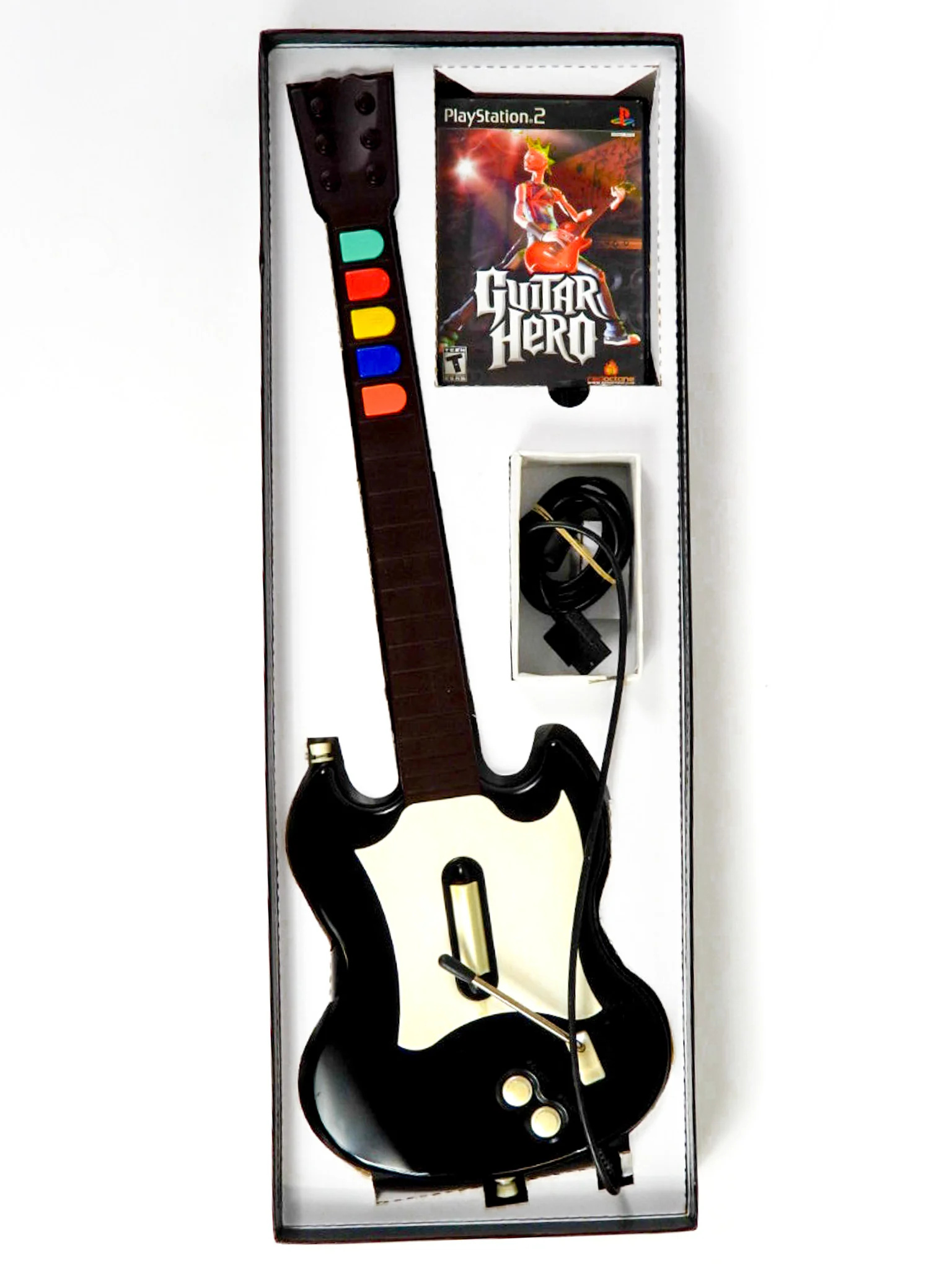 Guitar Hero [Guitar Bundle] (PlayStation 2 / PS2) - Image 3