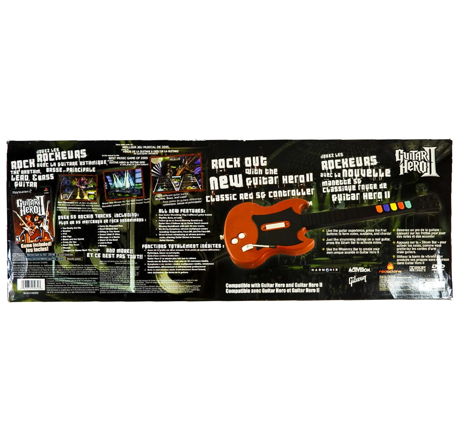 Guitar Hero II 2 [Guitar Bundle] (PlayStation 2 / PS2) - Image 2