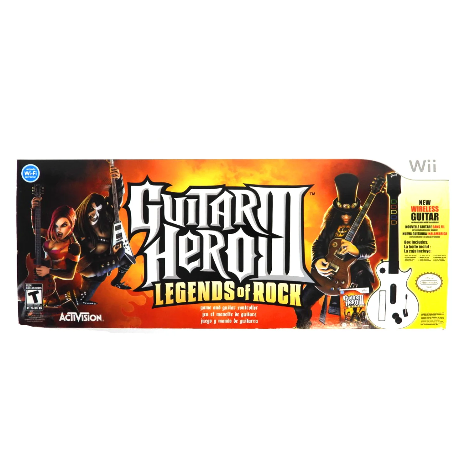 Guitar Hero III 3 Legends of Rock [Bundle] (Nintendo Wii)
