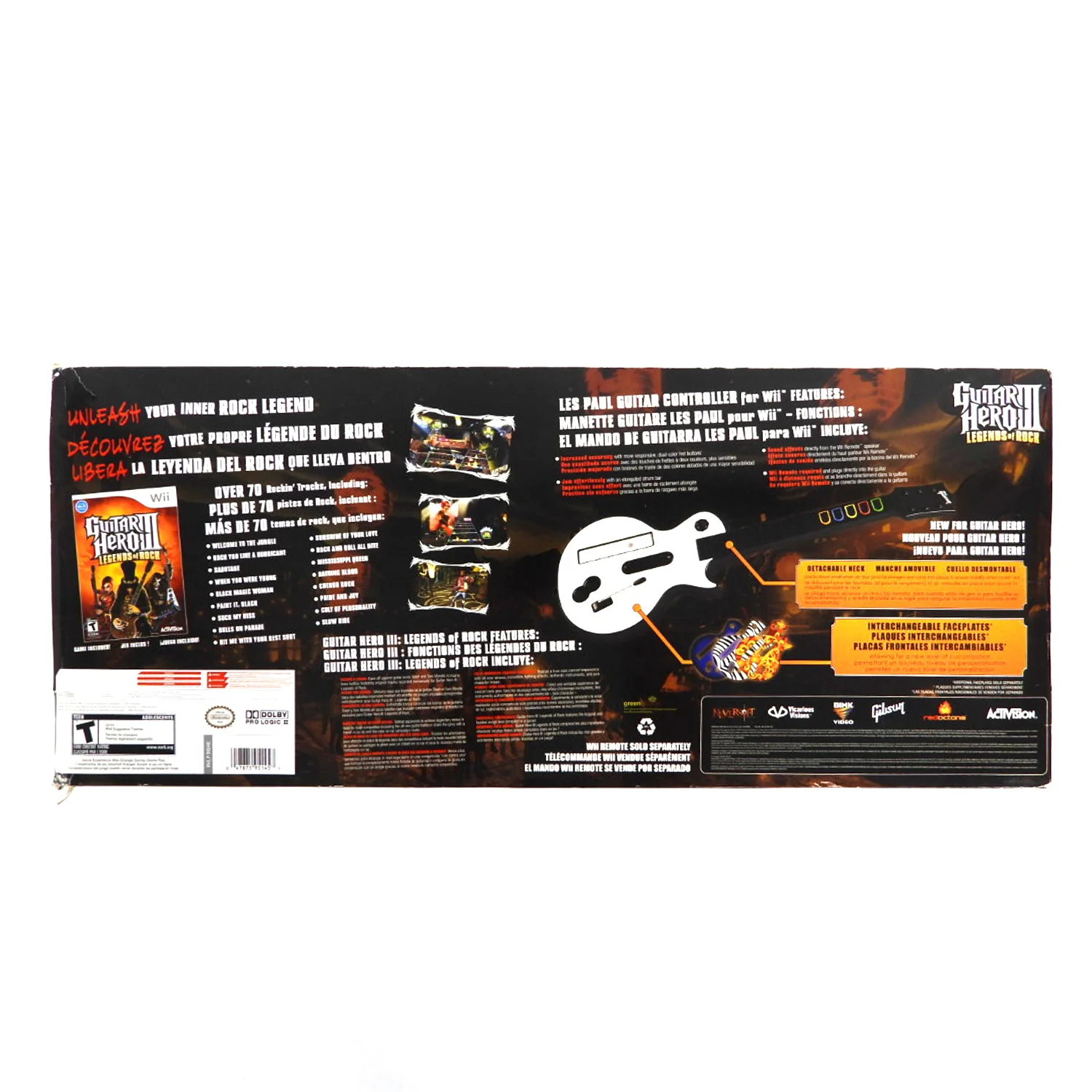 Guitar Hero III 3 Legends of Rock [Bundle] (Nintendo Wii) - Image 2