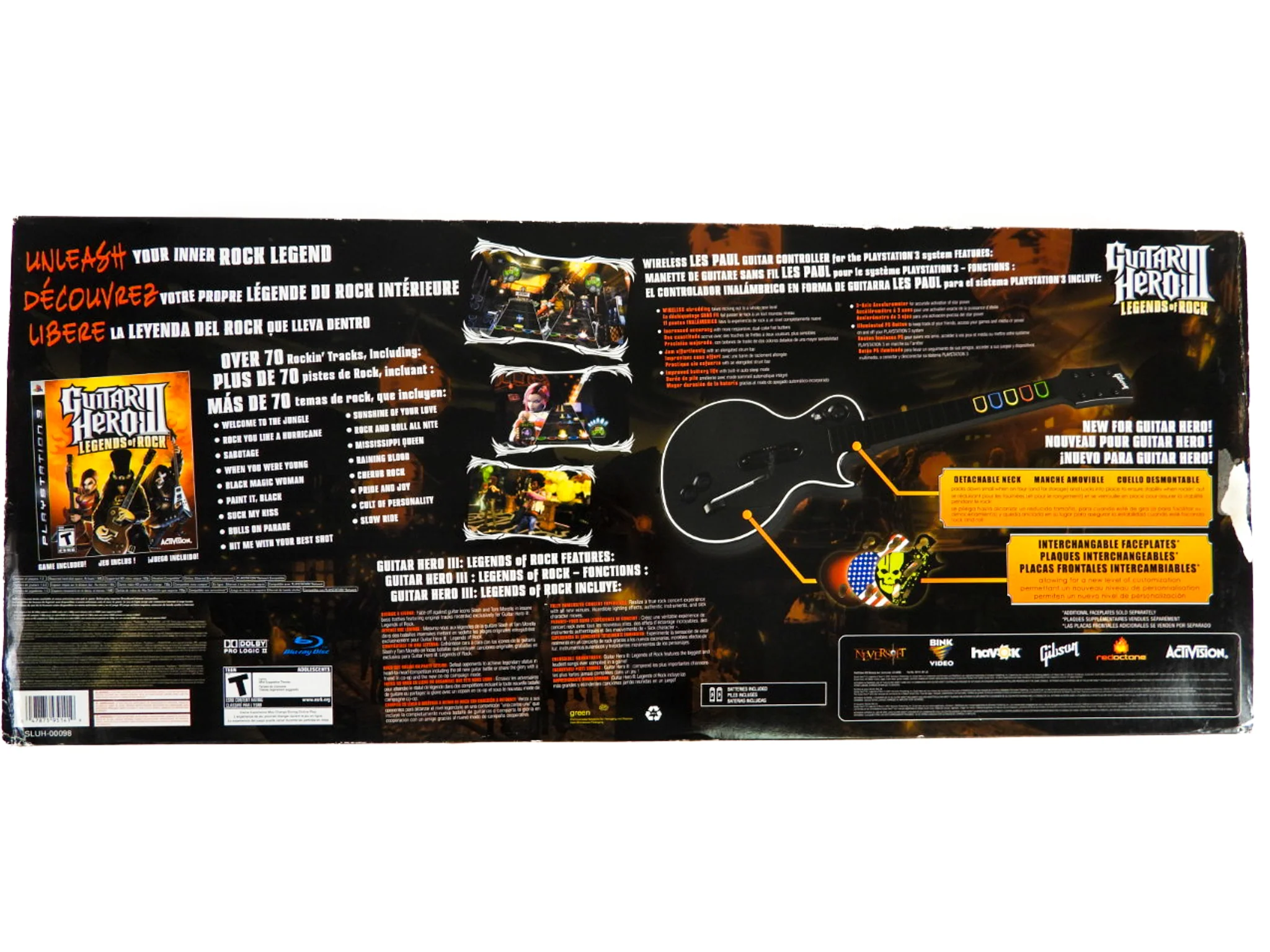 Guitar Hero III Legends Of Rock [Bundle] (PlayStation 3 / PS3) - Image 2