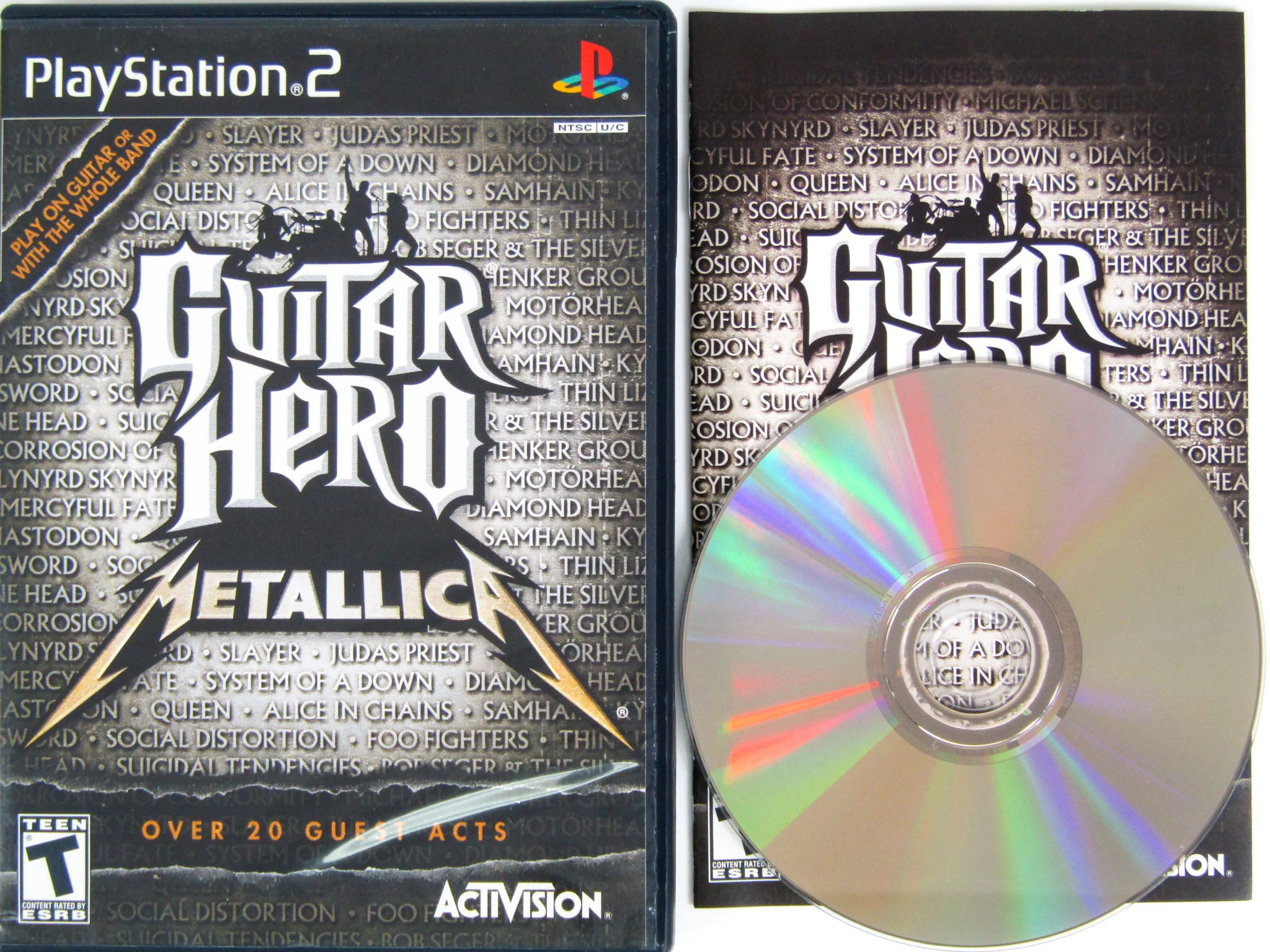 Guitar Hero: Metallica (PlayStation 2 / PS2) - Image 2
