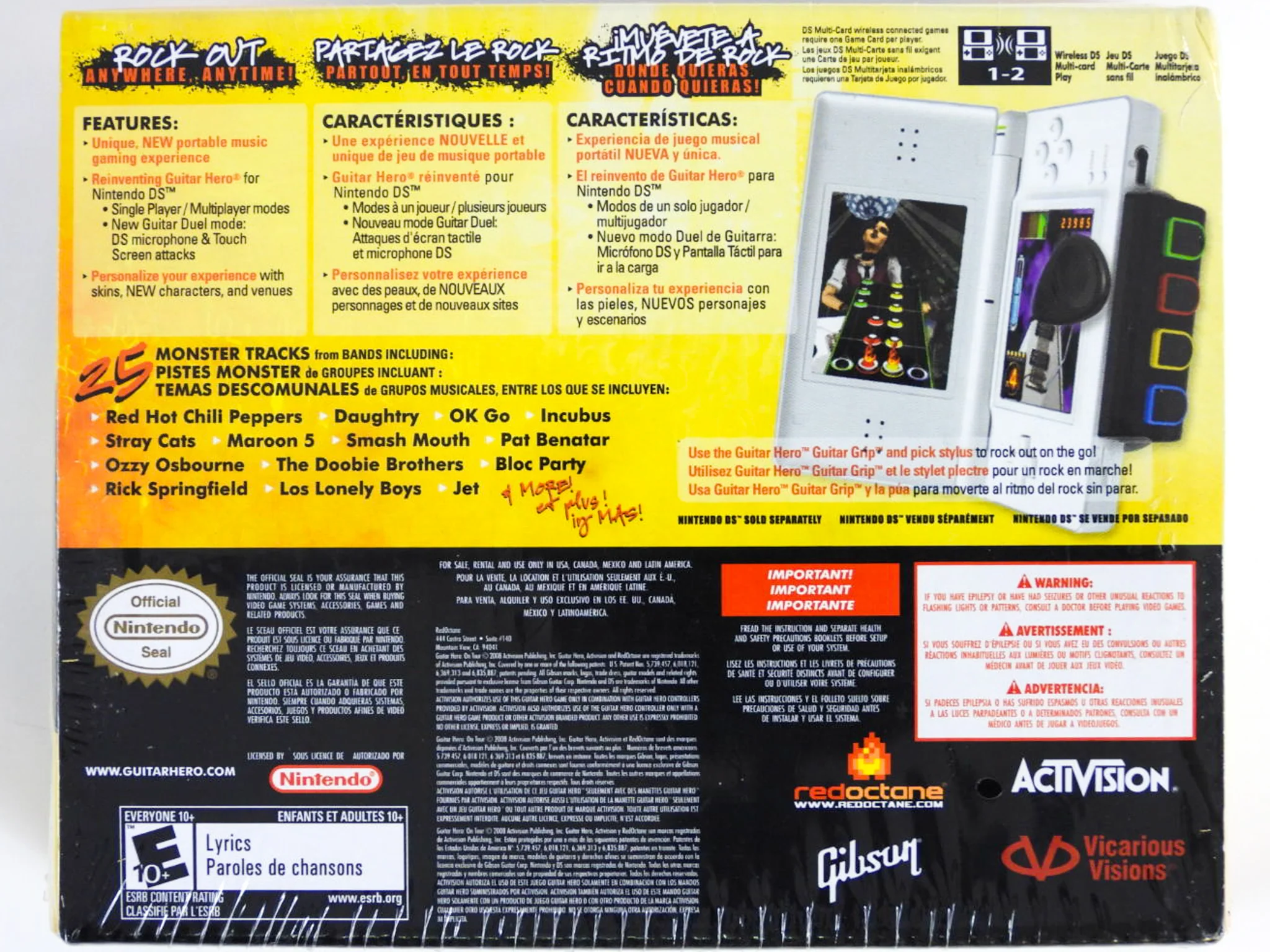 Guitar Hero On Tour [Bundle] (Nintendo DS) - Image 2