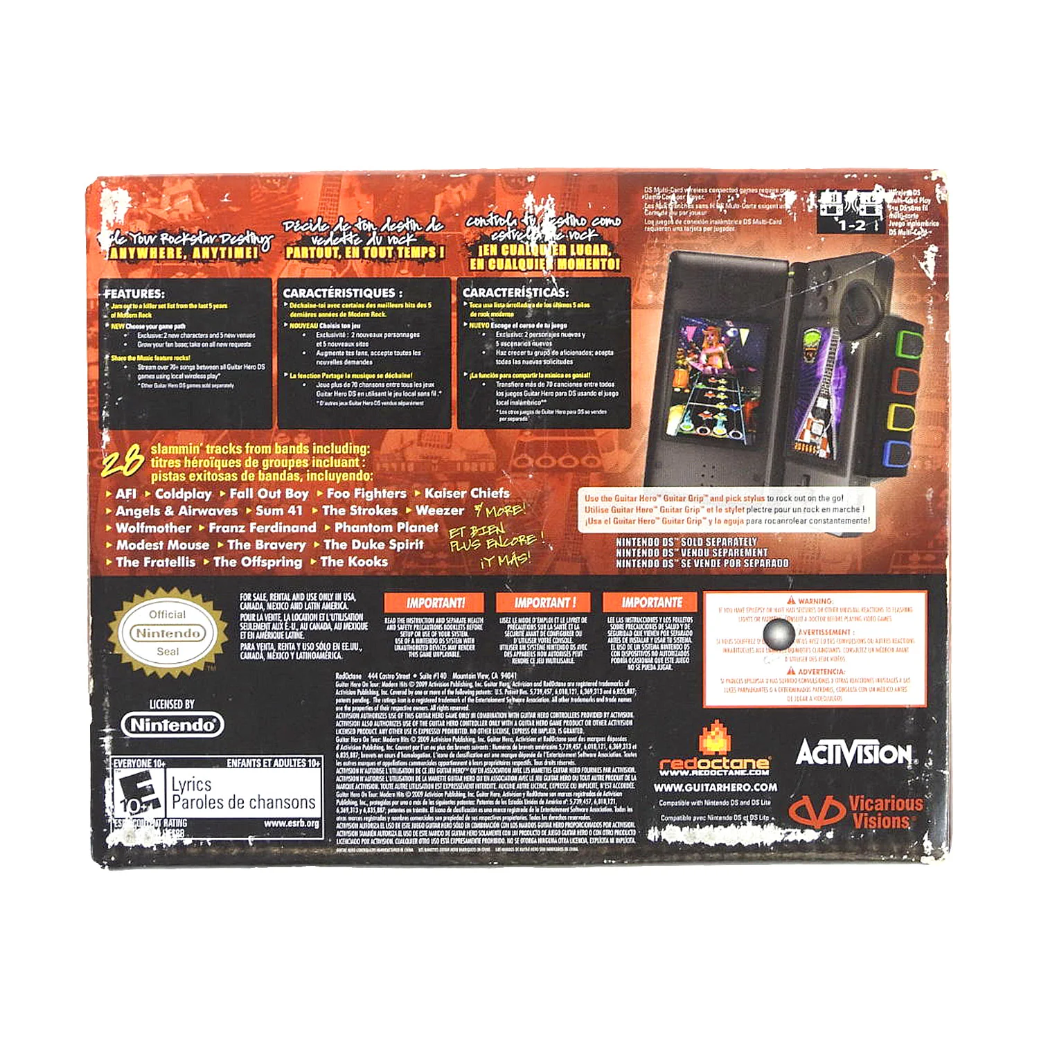 Guitar Hero On Tour: Modern Hits (Nintendo DS) - Image 2