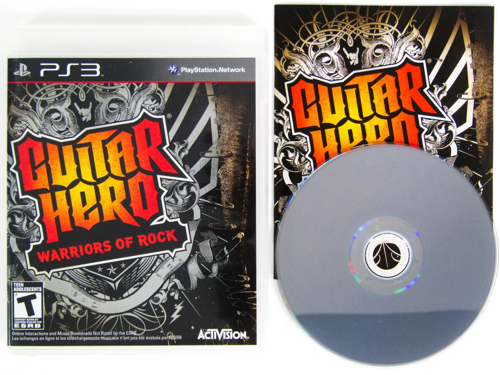 Guitar Hero: Warriors of Rock [Game Only] (PlayStation 3 / PS3) - Image 2