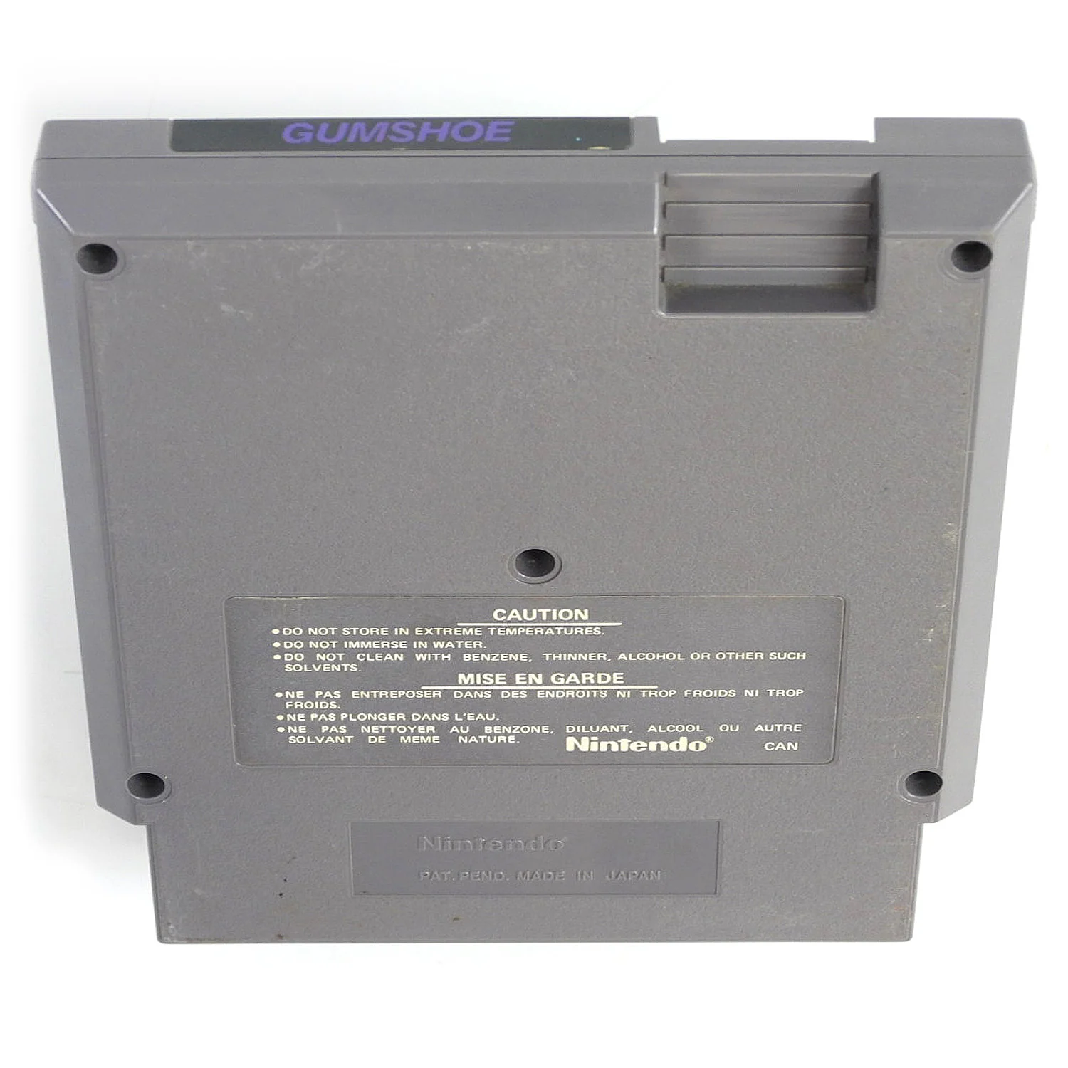 Gumshoe [5 Screw] [CAN Version] (Nintendo / NES) - Image 2
