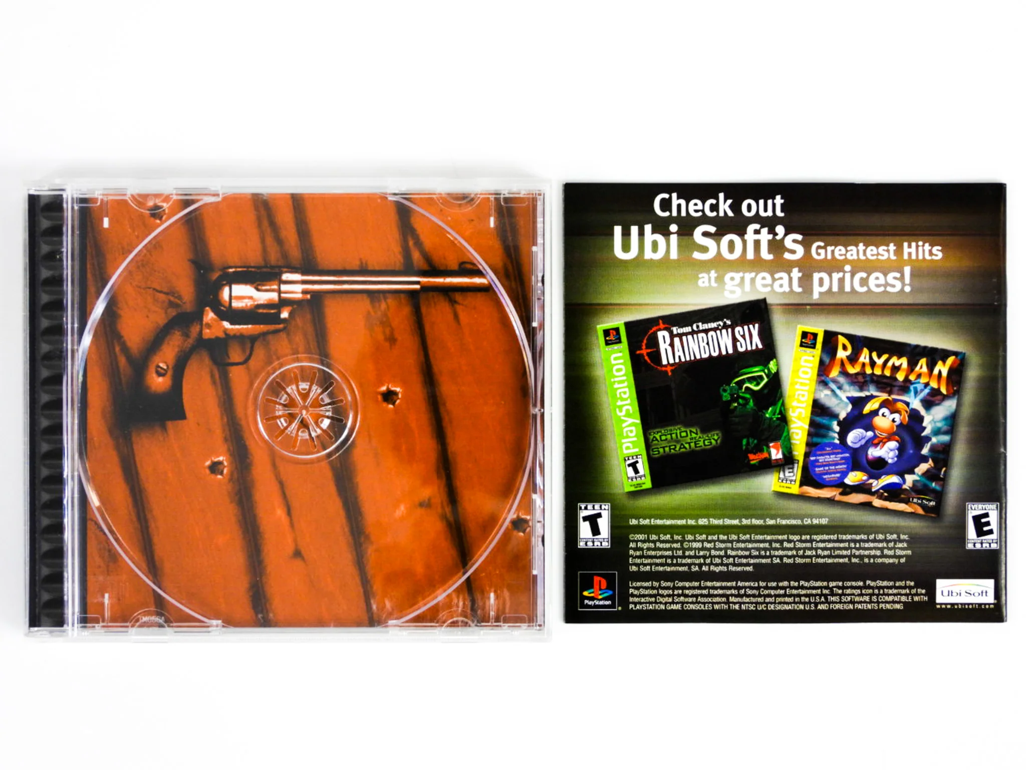 Gunfighter The Legend Of Jesse James (PlayStation / PS1) - Image 3