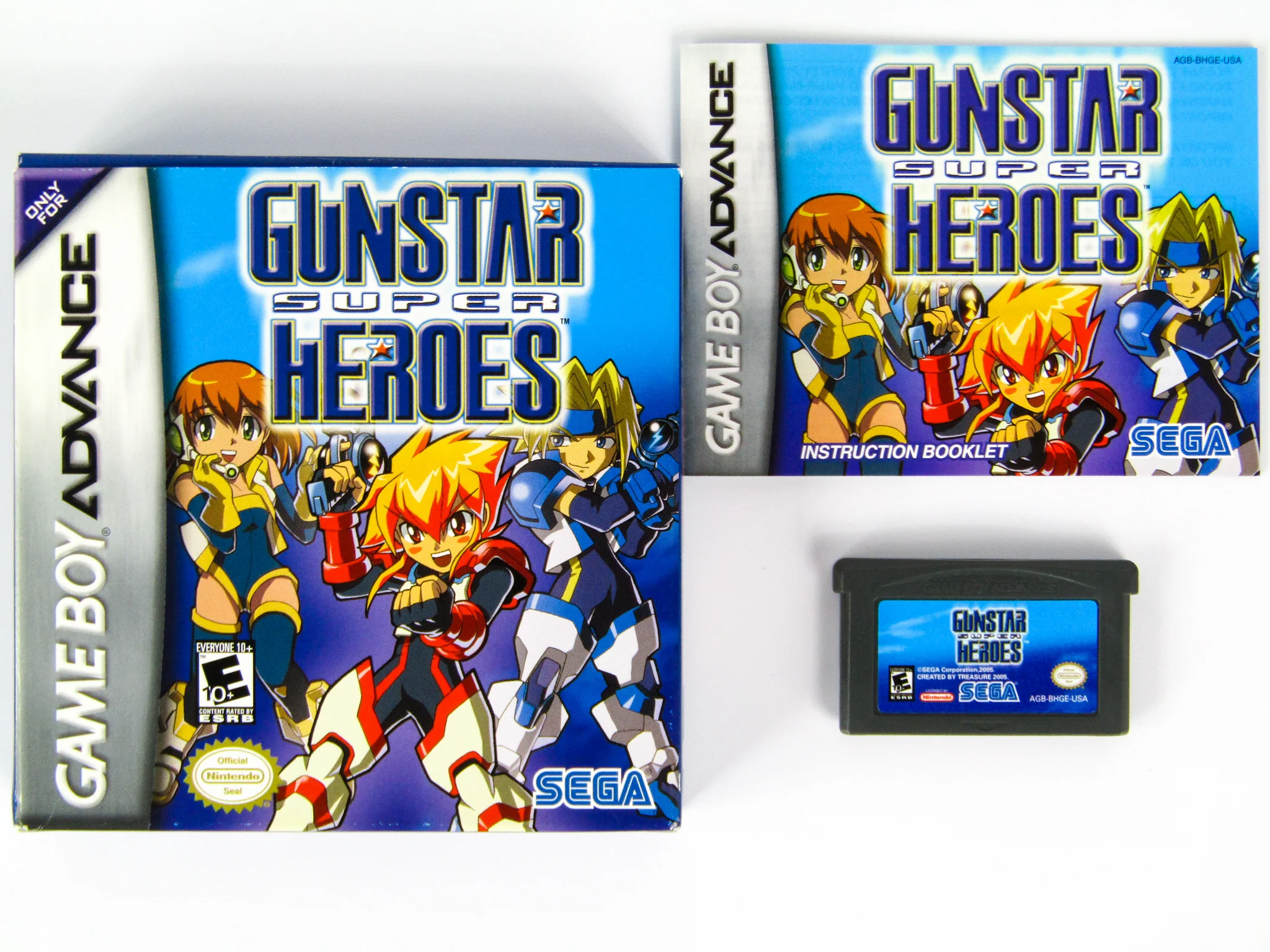 Gunstar Super Heroes (Nintendo Game Boy Advance / GBA)
