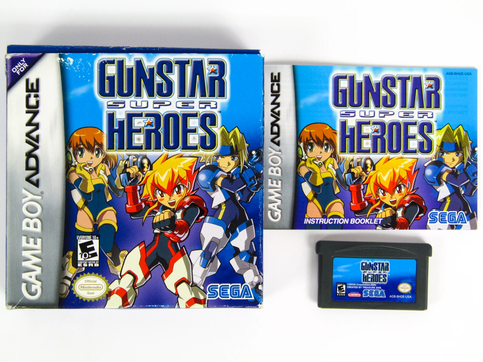 Gunstar Super Heroes (Nintendo Game Boy Advance / GBA) - Image 2