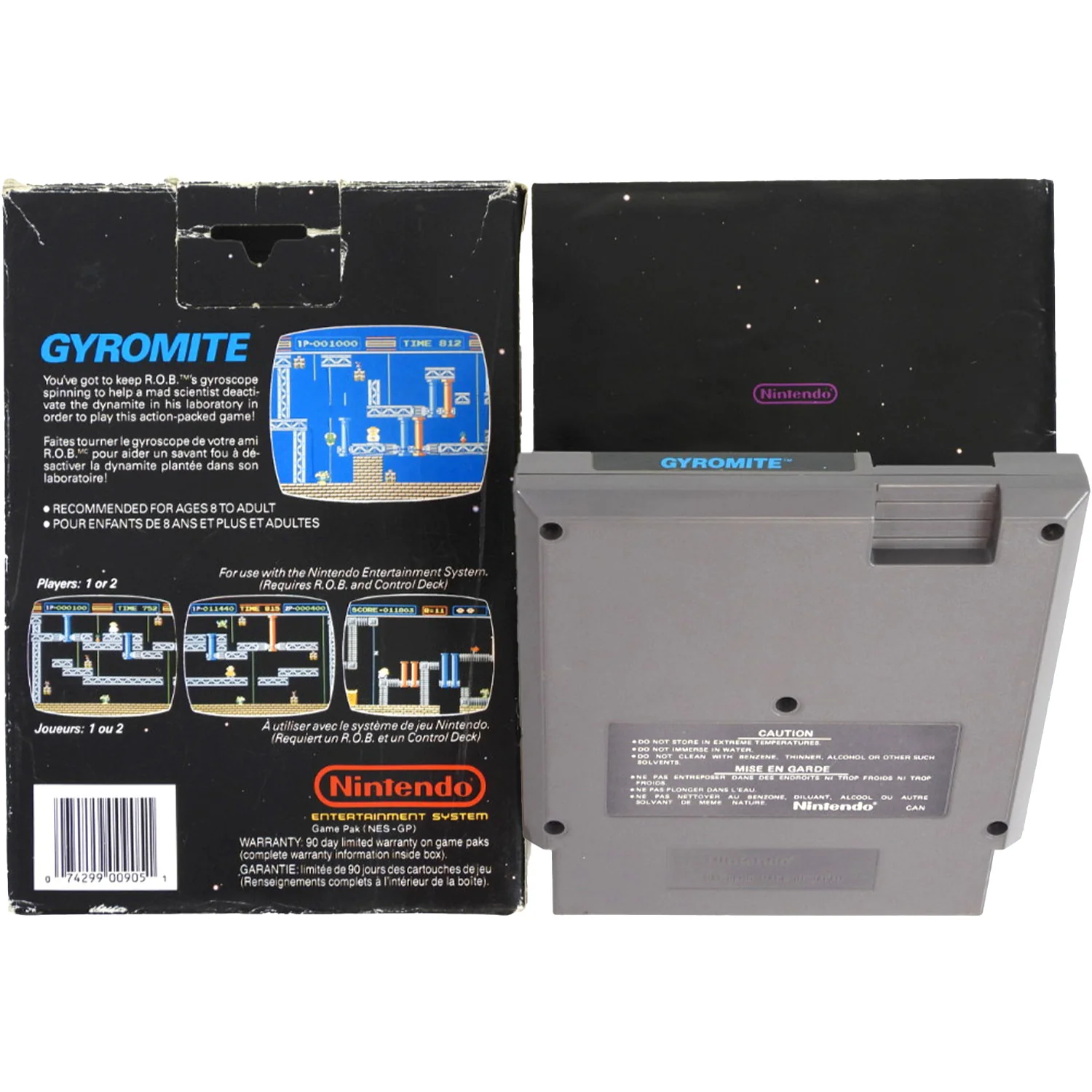 Gyromite [5 Screw] [CAN Version] (Nintendo / NES) - Image 2