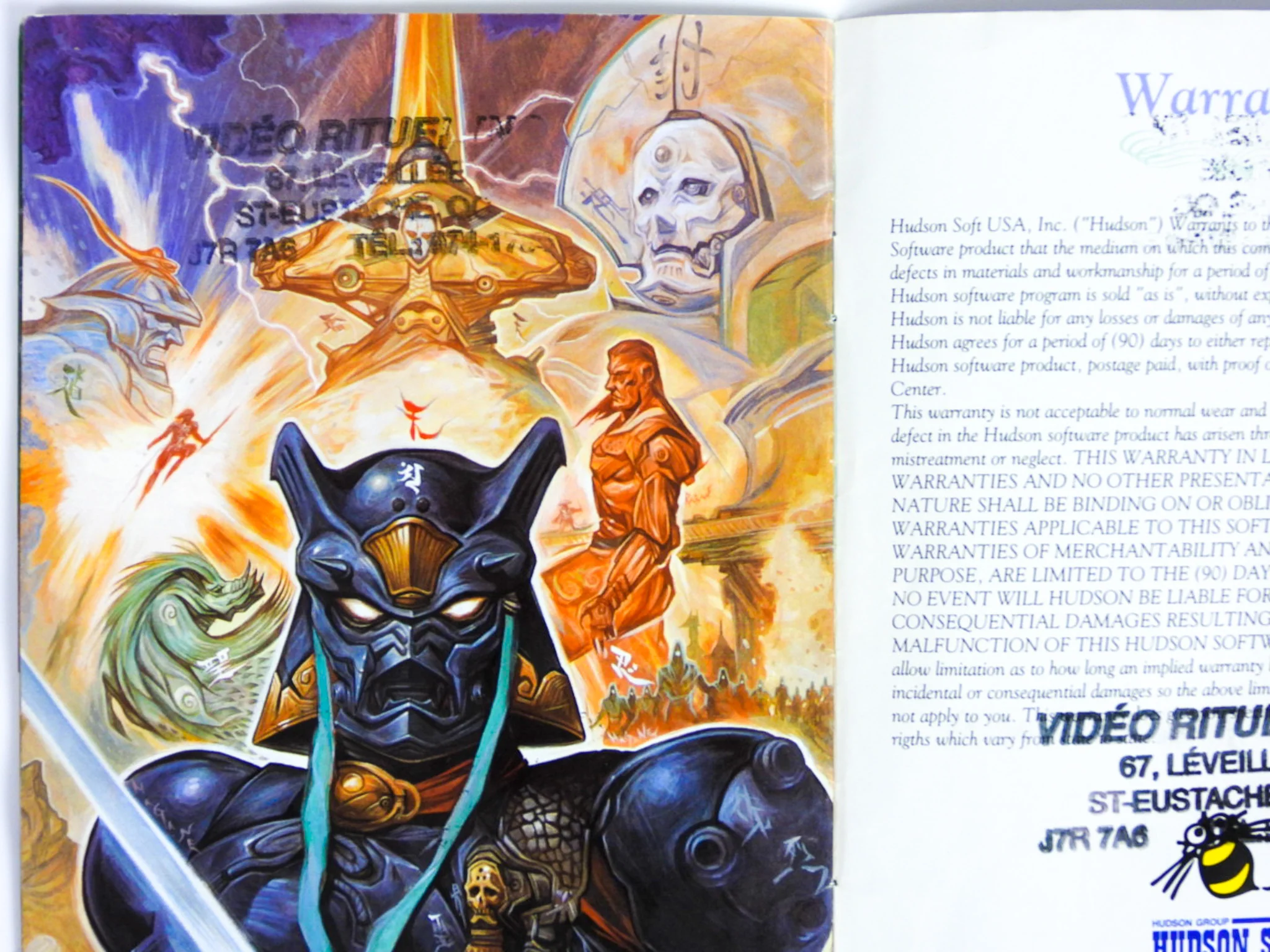 Hagane The Final Conflict [Manual] (Super Nintendo / SNES) - Image 6