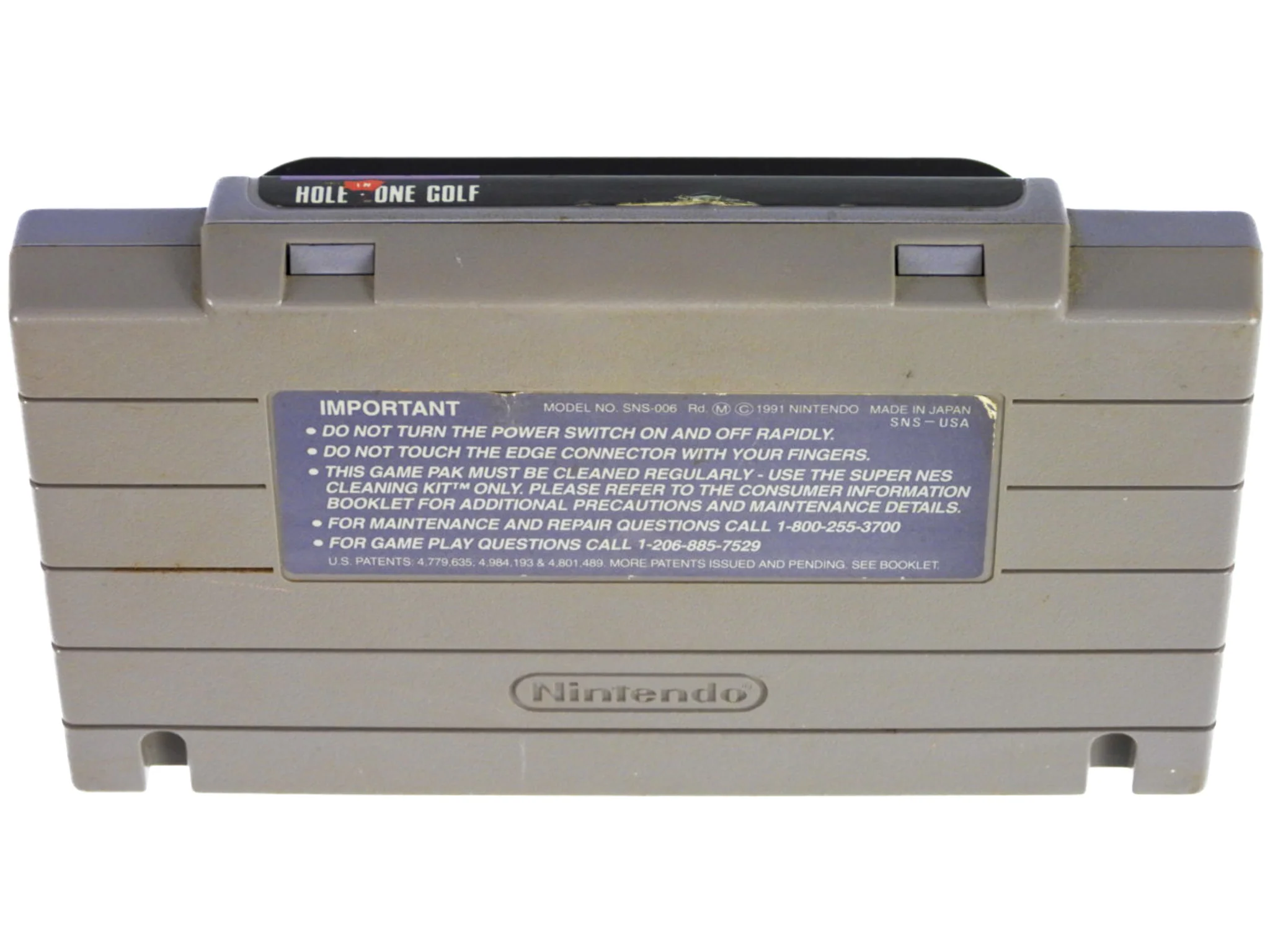 Hal's Hole In One Golf (Super Nintendo / SNES) - Image 10