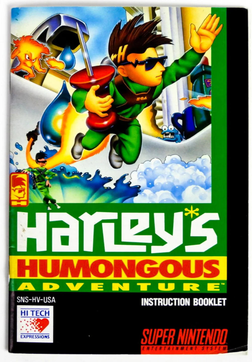 Harley's Humongous Adventure [Manual] (Super Nintendo / SNES) - Image 3