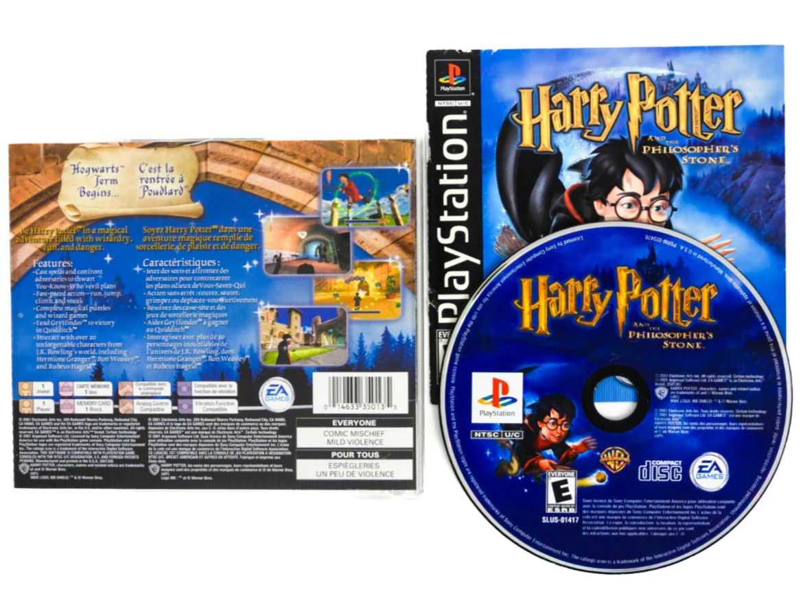 Harry Potter and the Philosopher's Stone (PlayStation / PS1) - Image 3