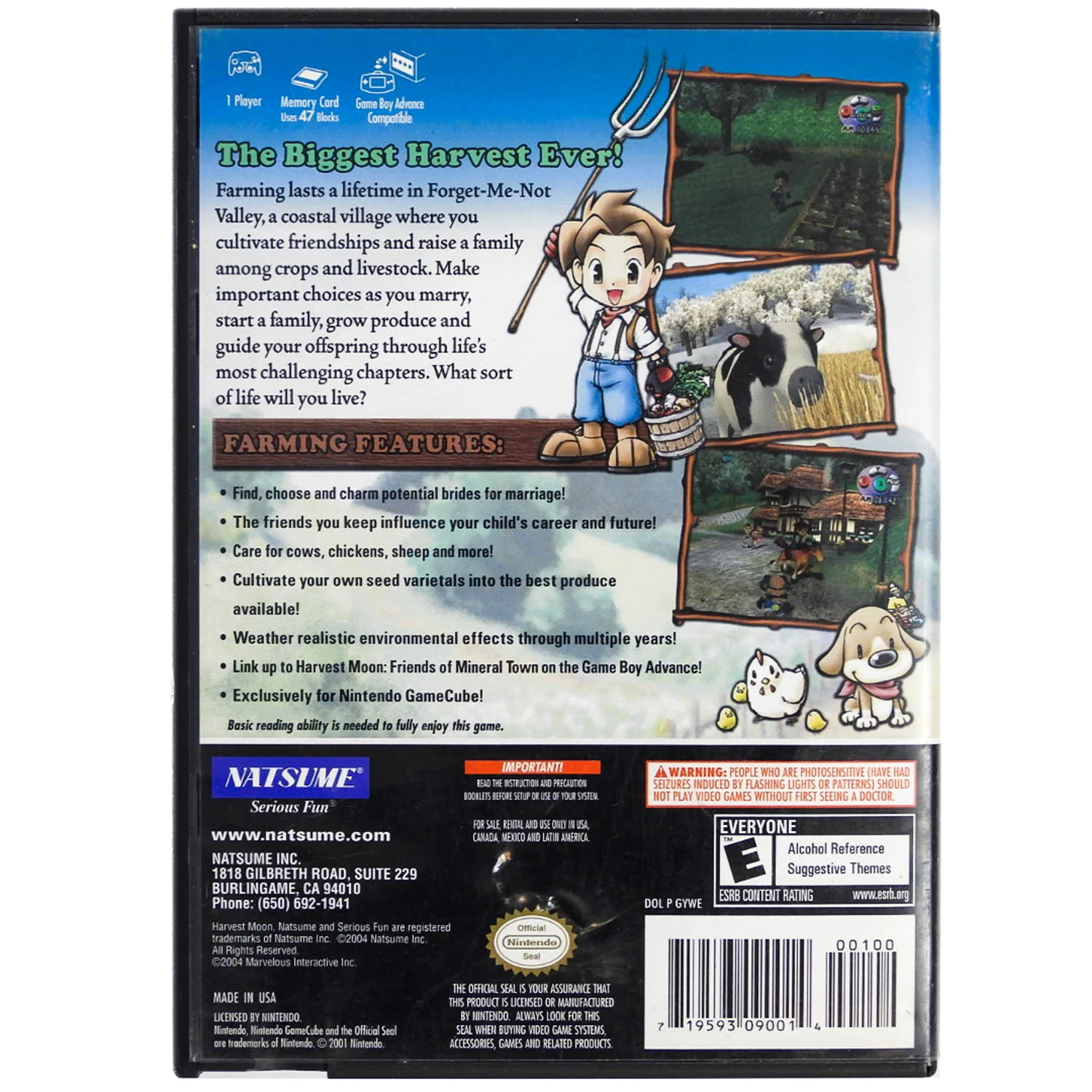 Harvest Moon: A Wonderful Life (Nintendo GameCube) - Image 7
