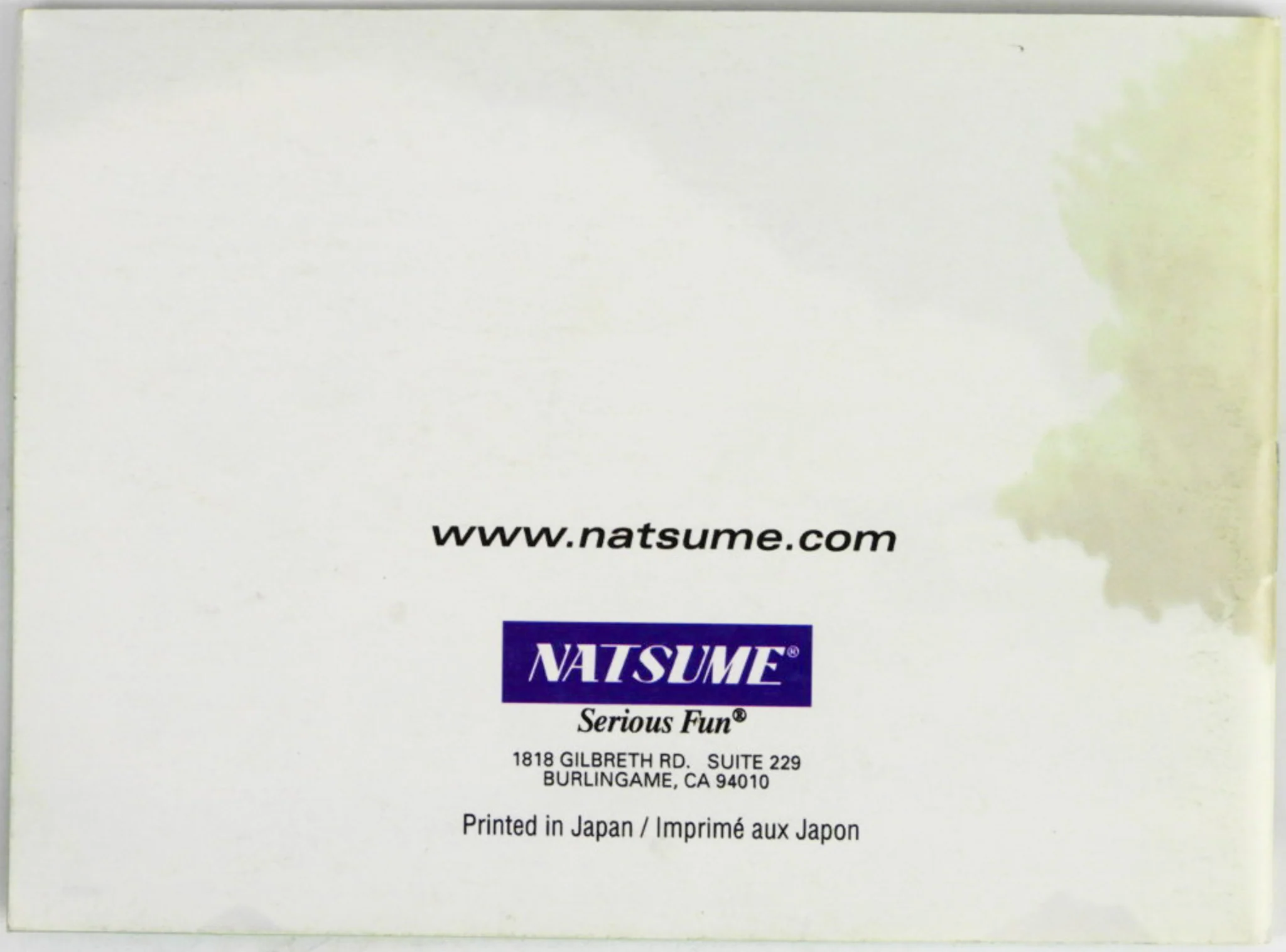 Harvest Moon Friends Mineral Town [Manual] [French Version] (Nintendo Game Boy Advance / GBA) - Image 2
