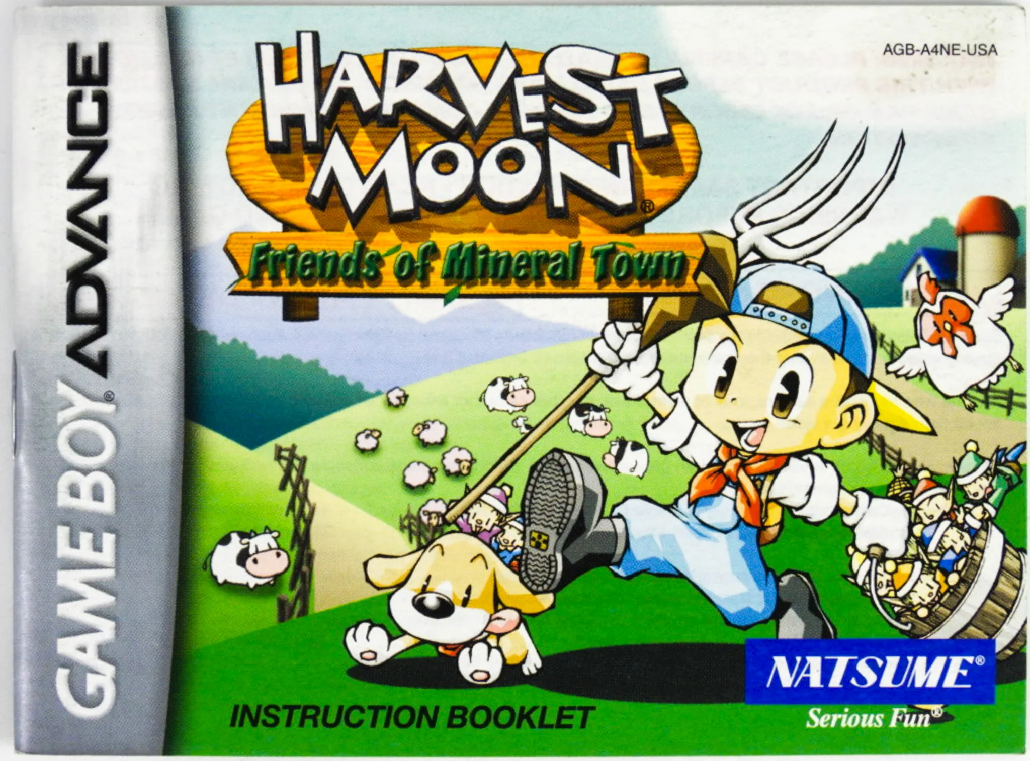 Harvest Moon Friends Mineral Town [Manual] (Nintendo Game Boy Advance / GBA) - Image 3