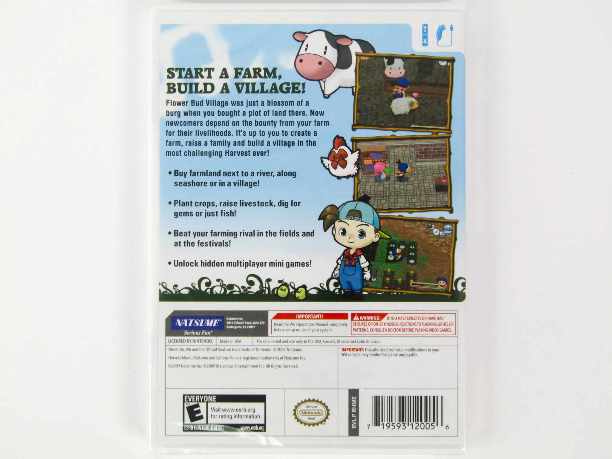 Harvest Moon Magical Melody (Nintendo Wii) - Image 2