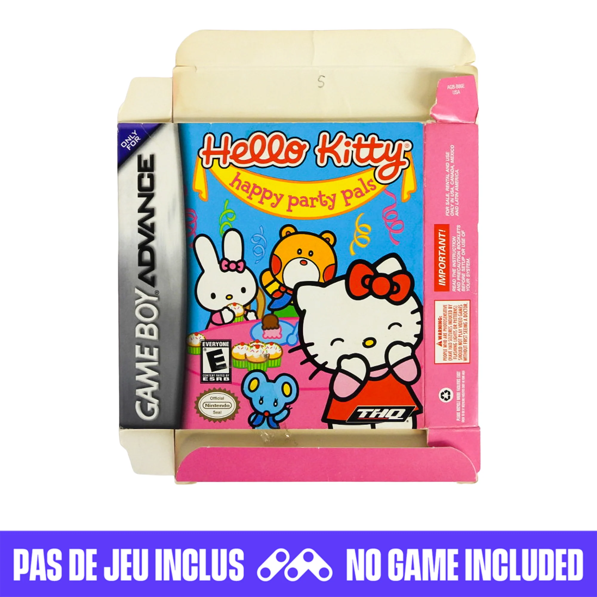 Hello Kitty Happy Party Pals [Box] (Nintendo Game Boy Advance / GBA)