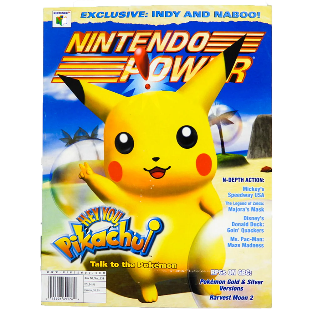 Hey You Pikachu [Volume 138] [Nintendo Power] (Magazines)