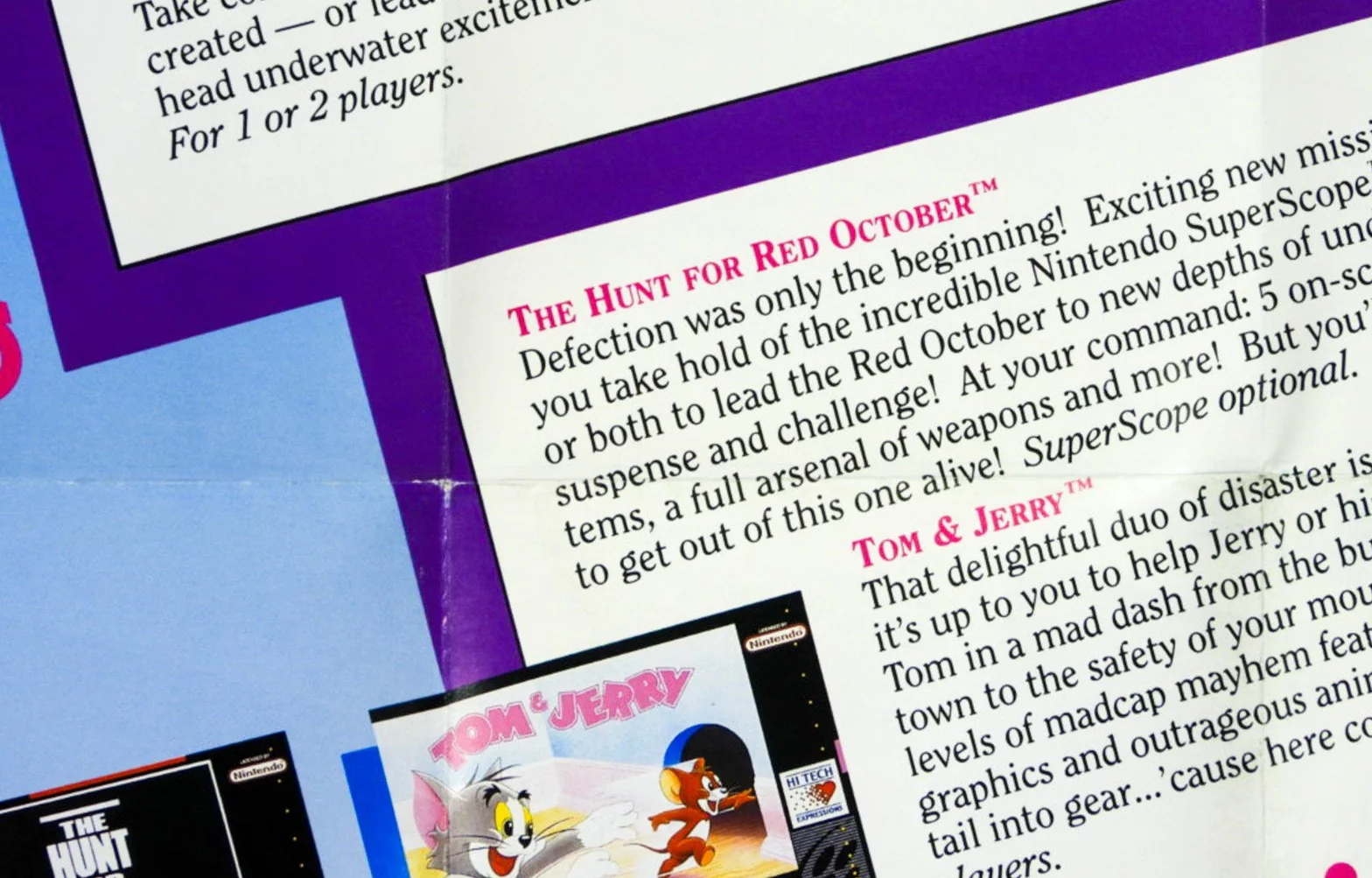 Hi Tech High Adventure [Poster] (Super Nintendo / SNES) - Image 3
