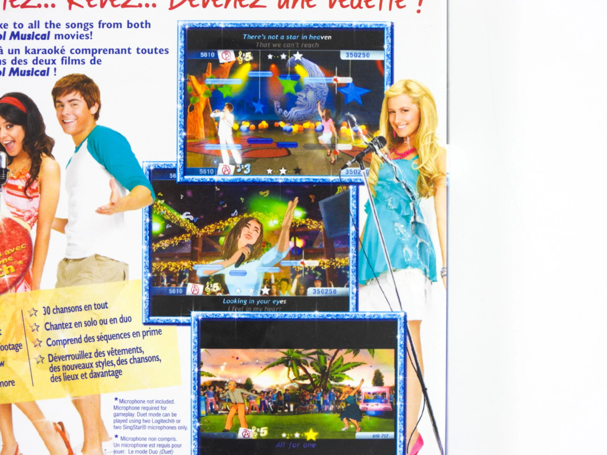 High School Musical Sing It (PlayStation 2 / PS2) - Image 2