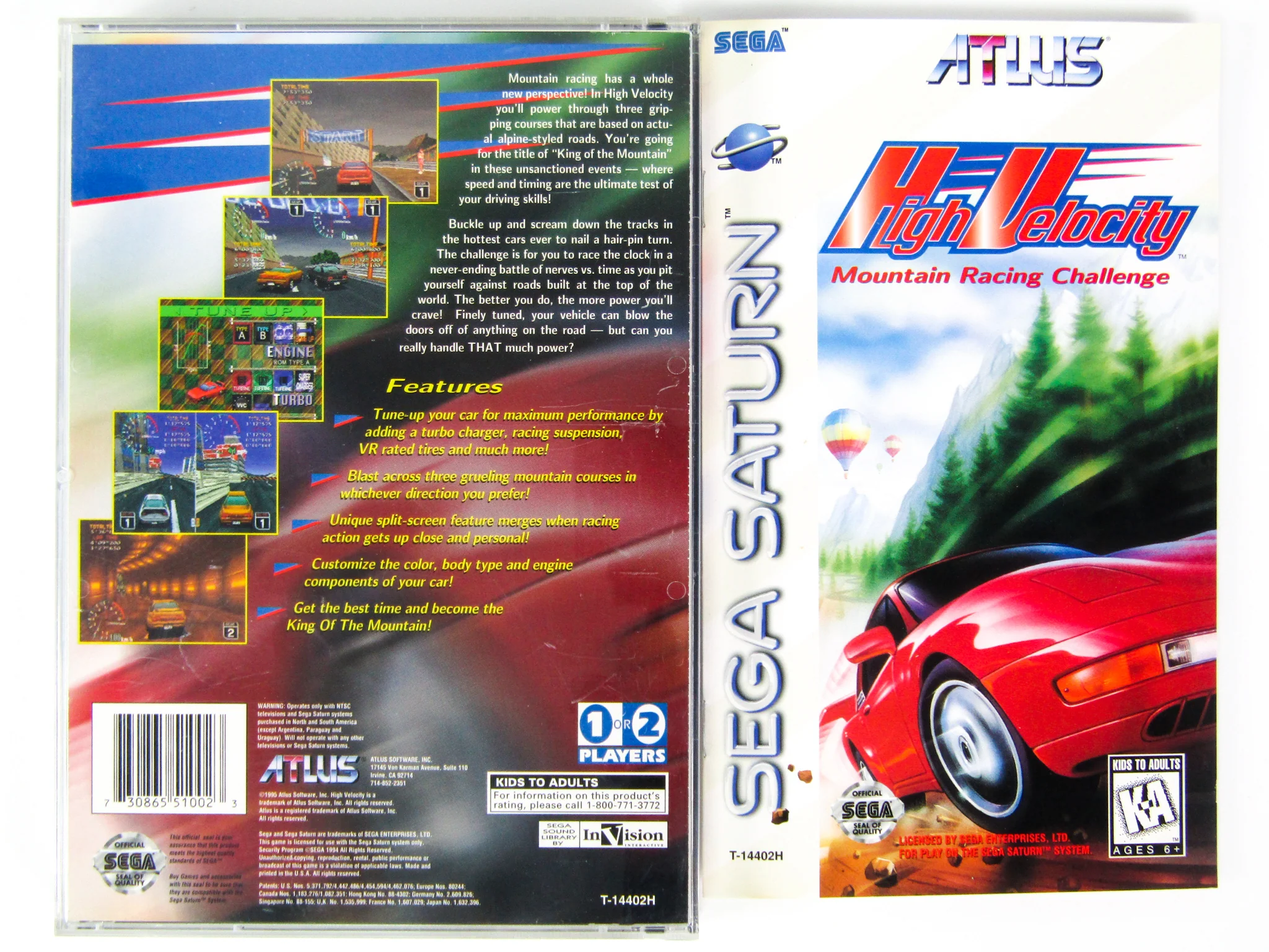 High Velocity Mountain Racing Challenge (Sega Saturn) - Image 2