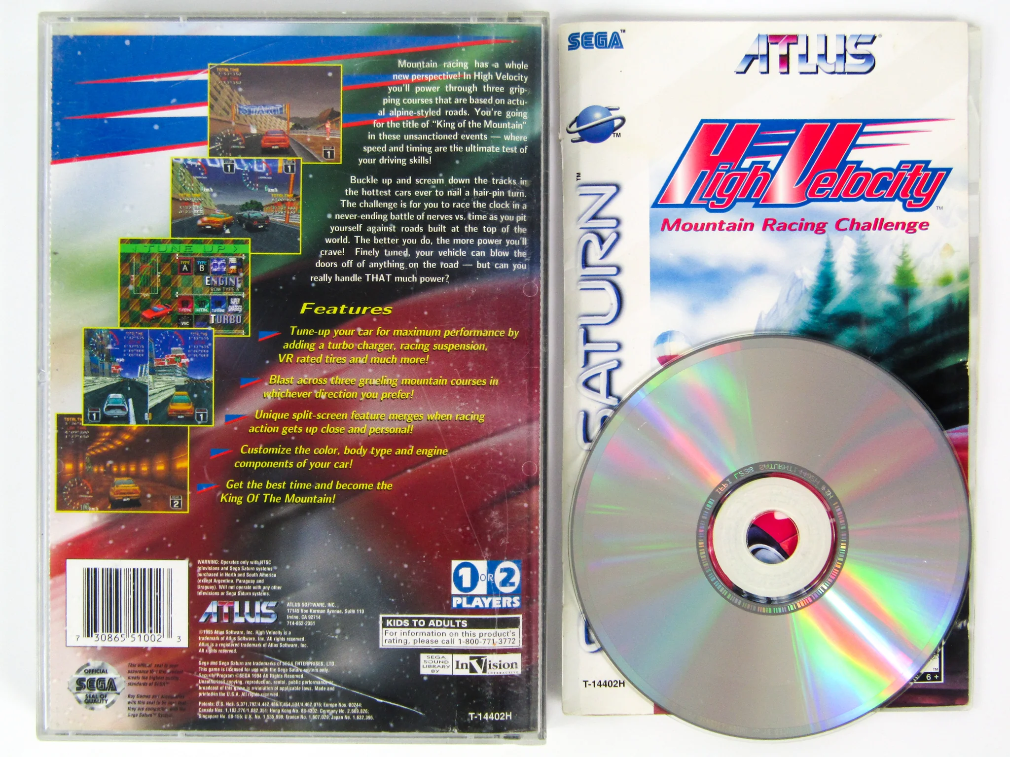 High Velocity Mountain Racing Challenge (Sega Saturn) - Image 4