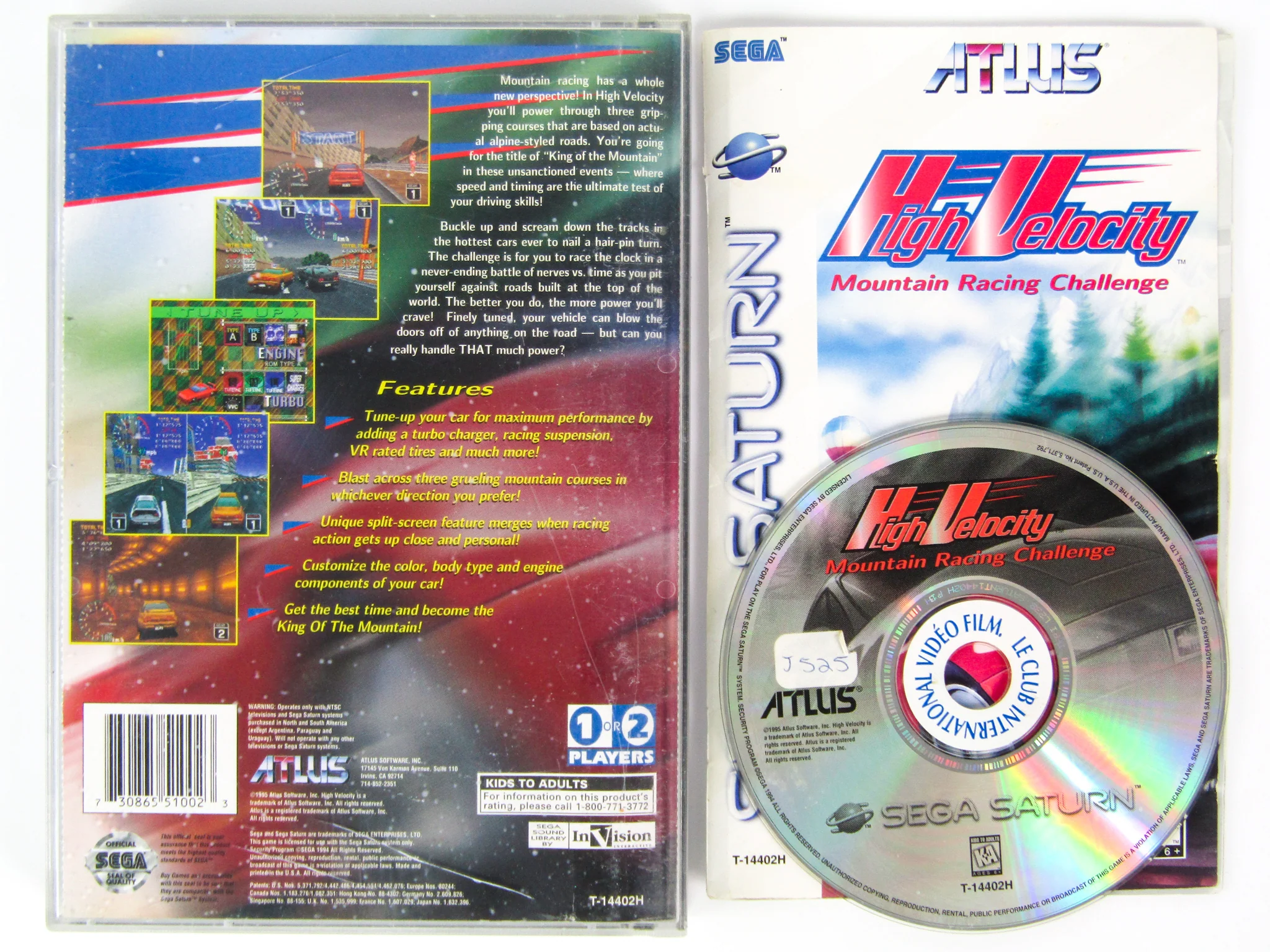 High Velocity Mountain Racing Challenge (Sega Saturn) - Image 5
