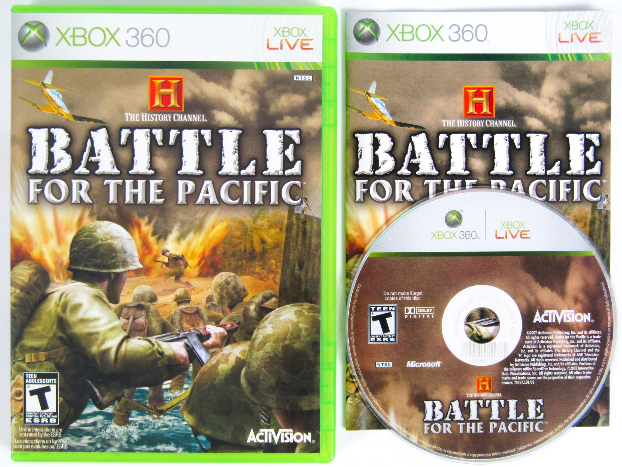 History Channel Battle For The Pacific (Xbox 360) - Image 2