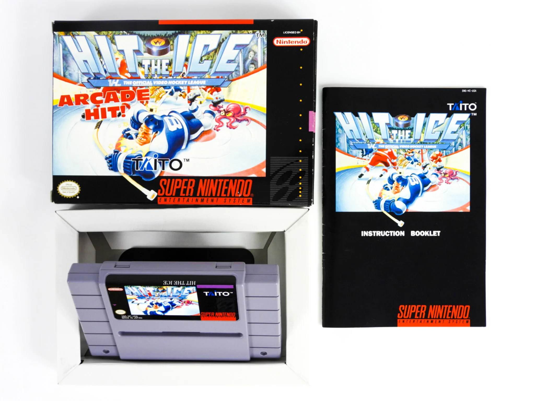 Hit the Ice (Super Nintendo / SNES)